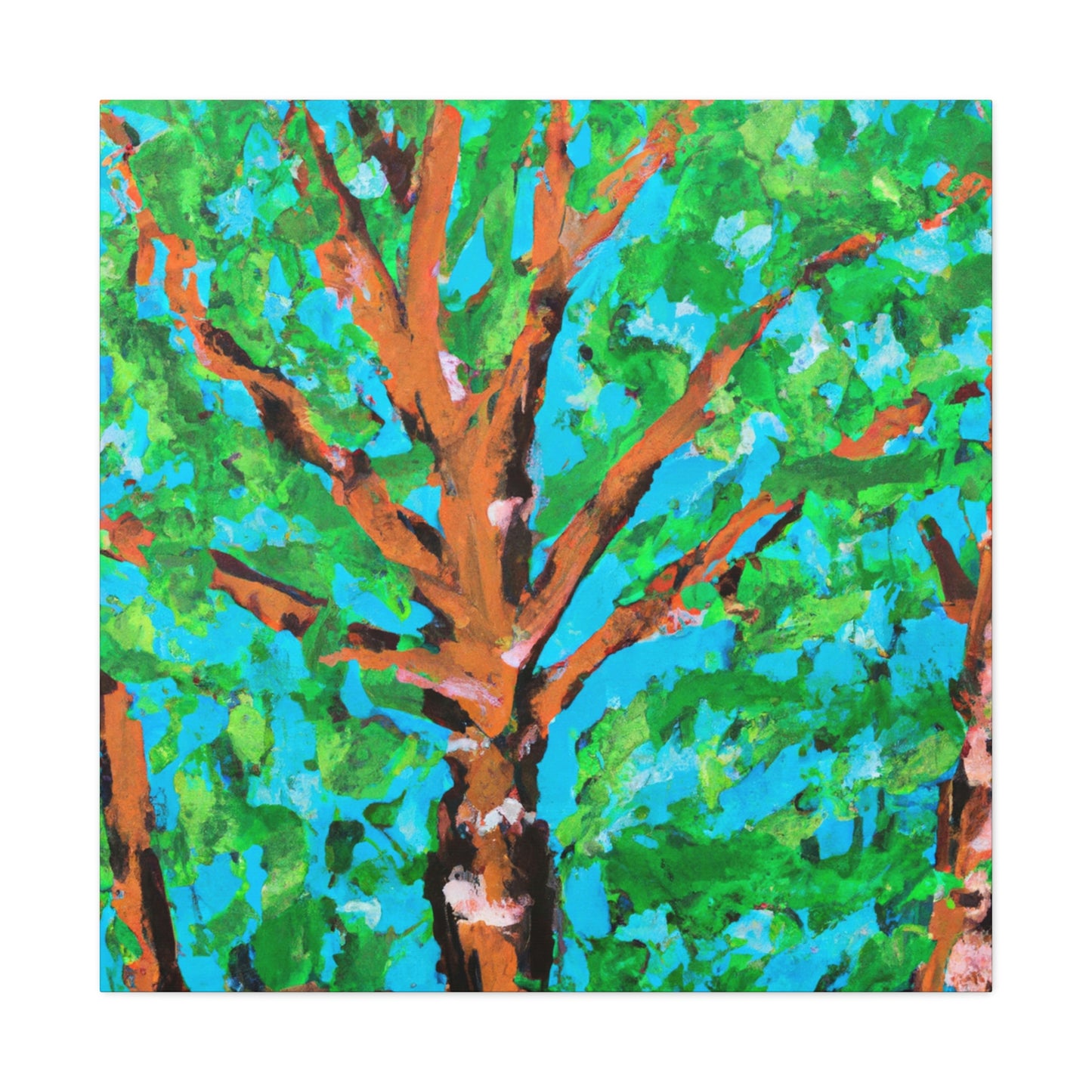 Beech Tree Expressionism - Canvas