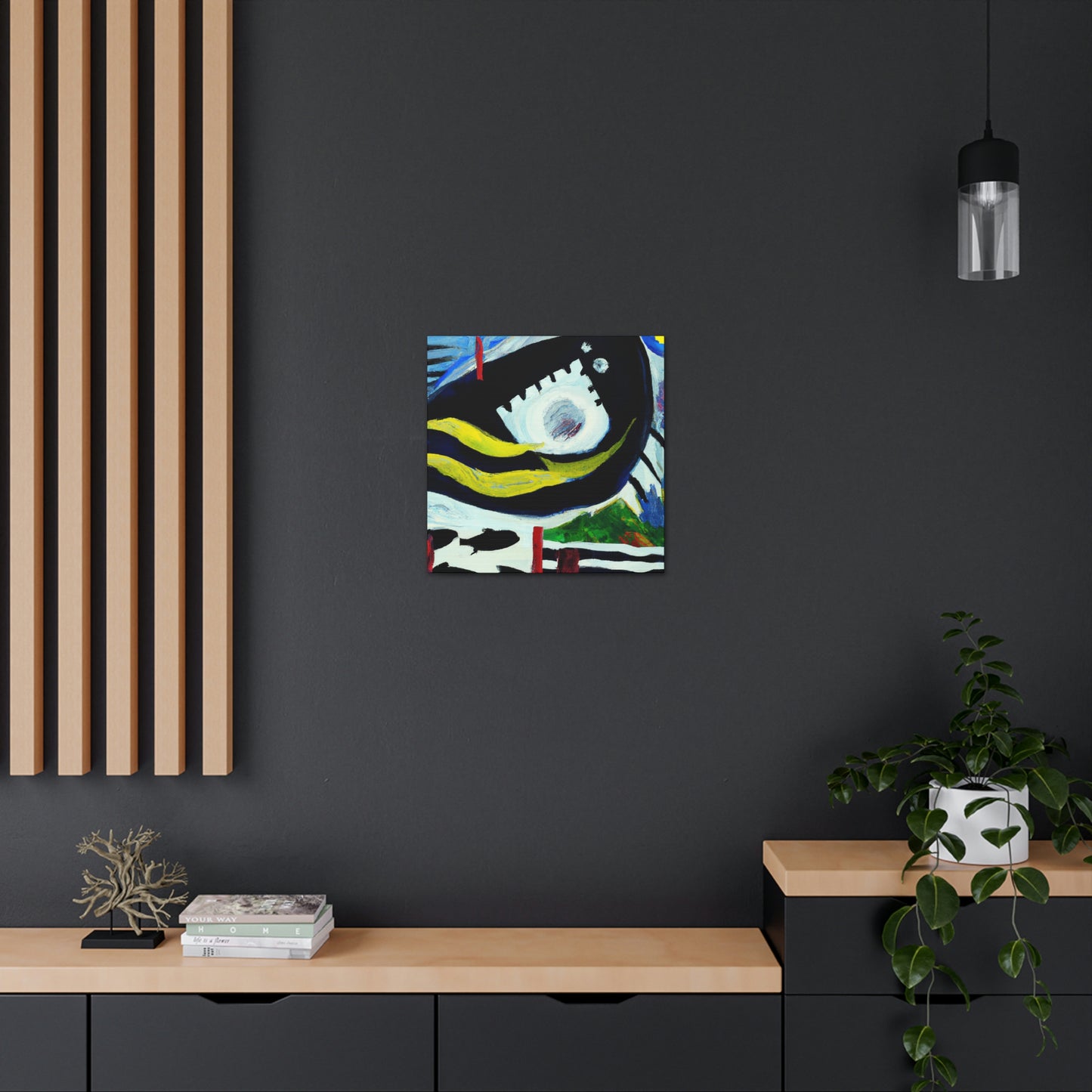 Whale in Repose - Canvas