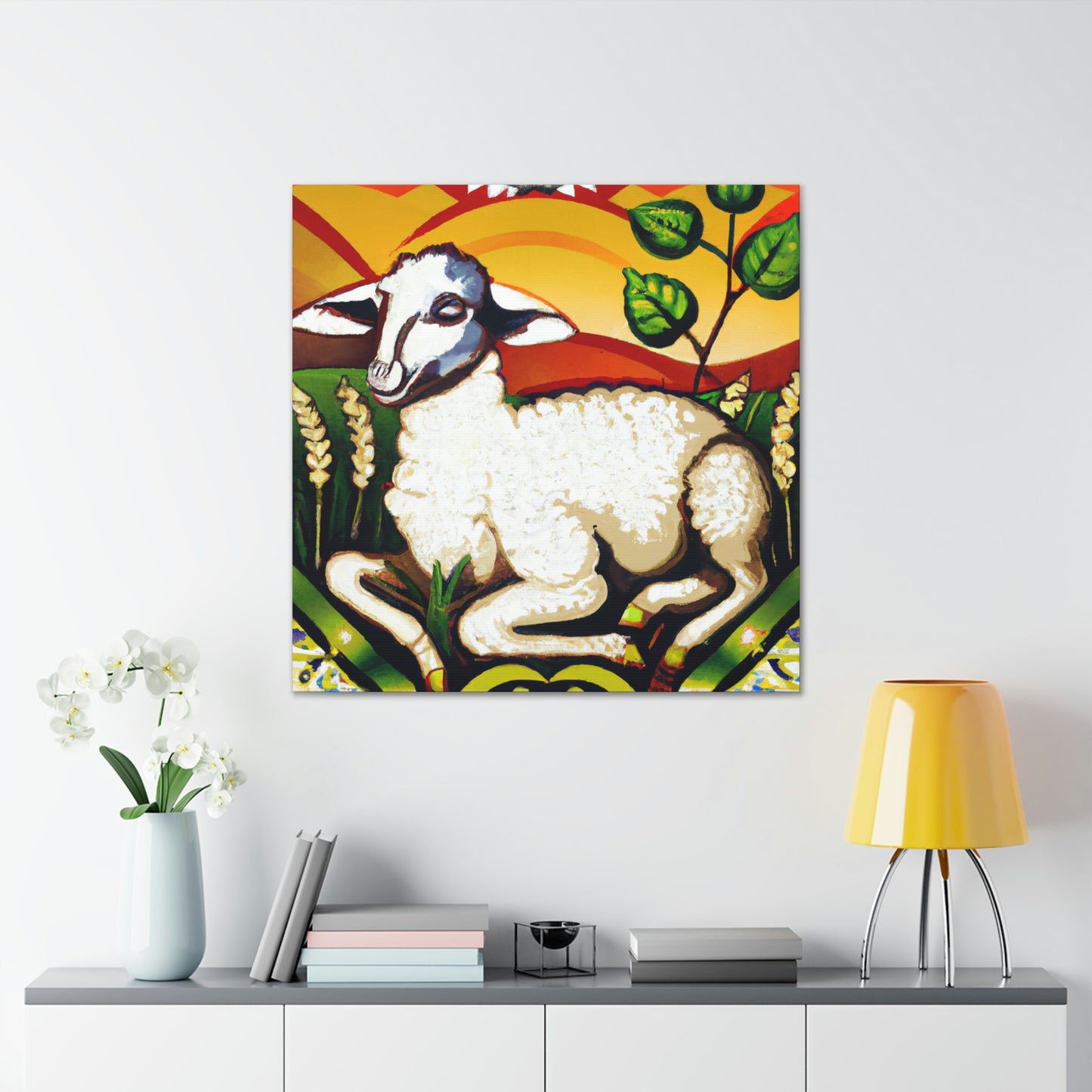 Lamb of Enchantment - Canvas