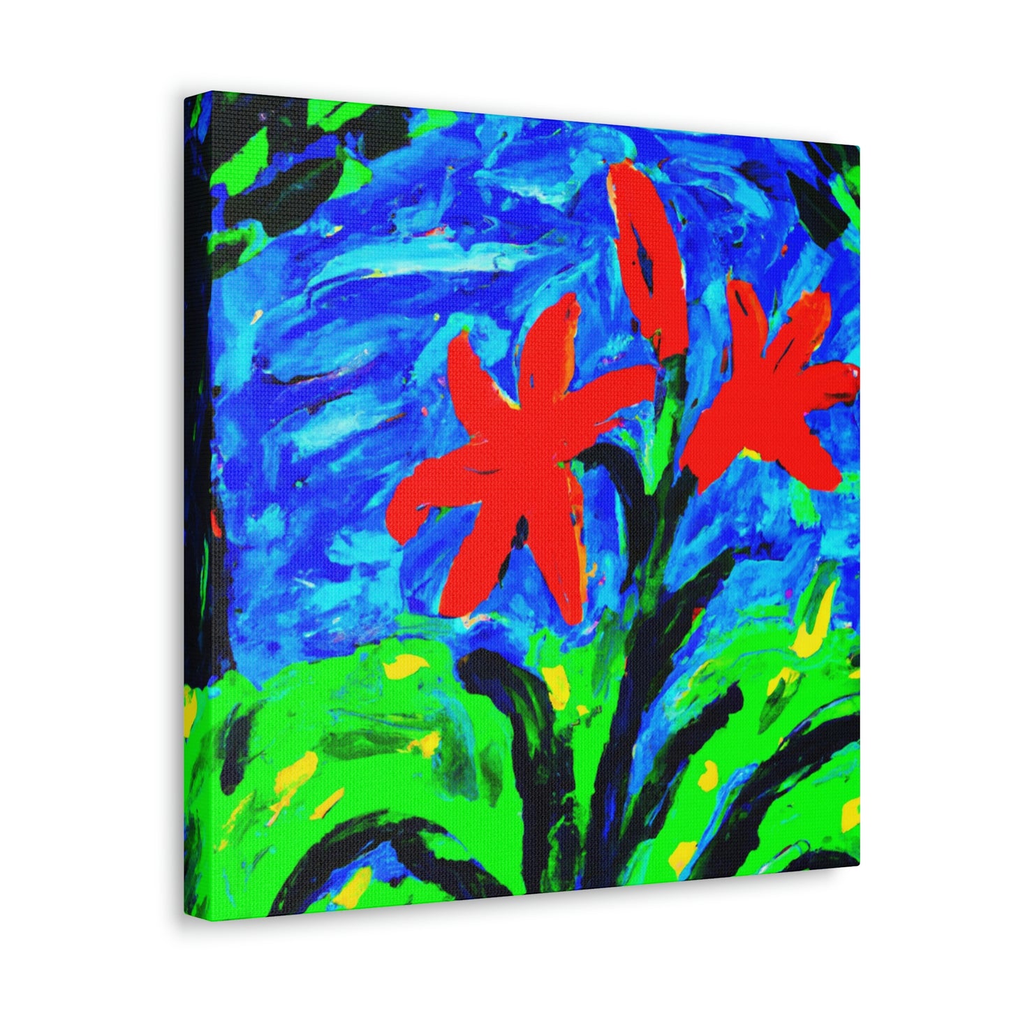 Lily in Expressionism - Canvas