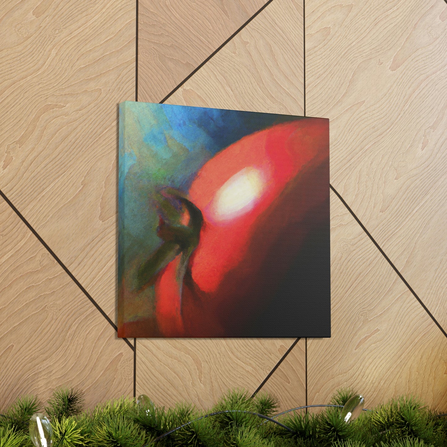 "Tomato in Art Deco". - Canvas