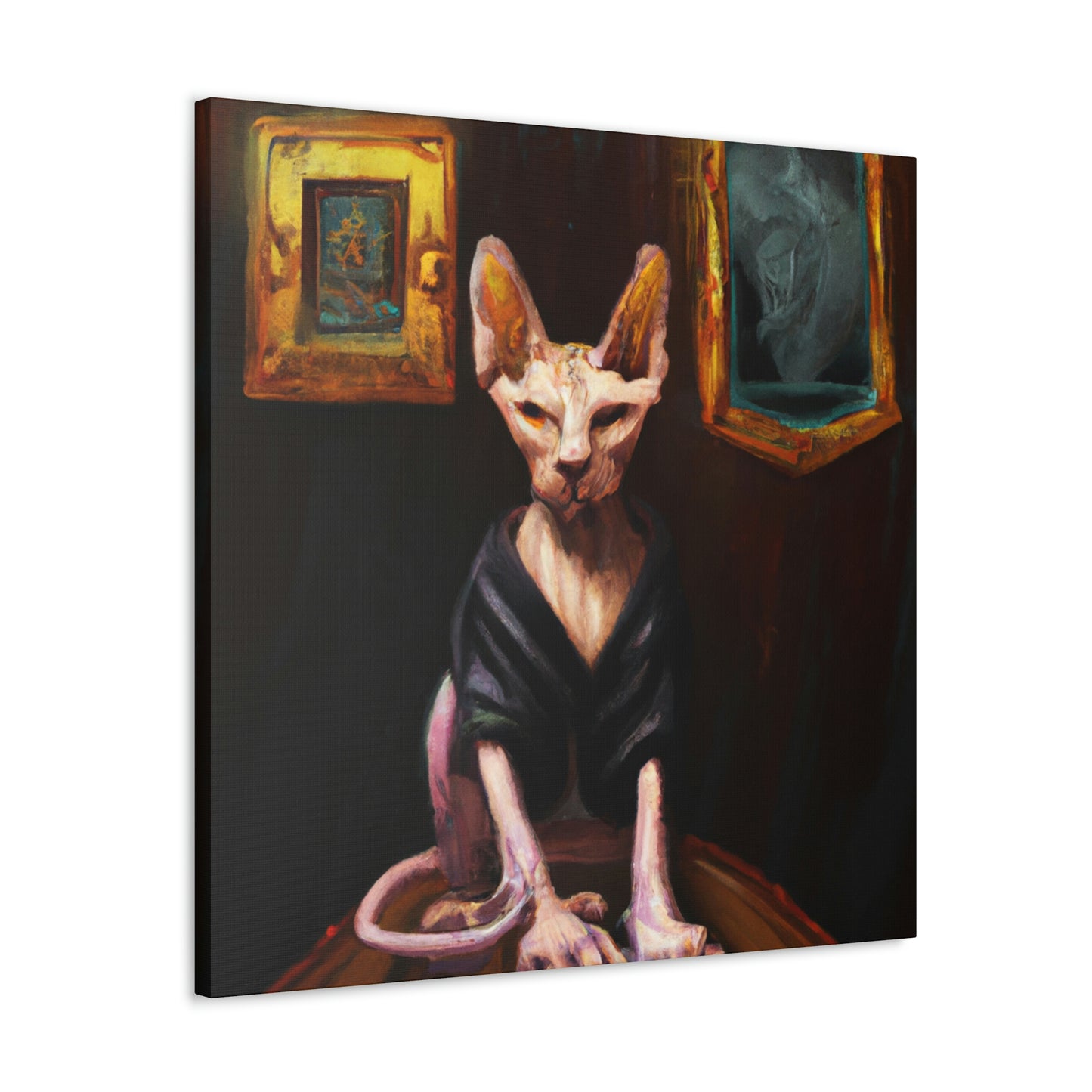 Sphynx in Rococo - Canvas