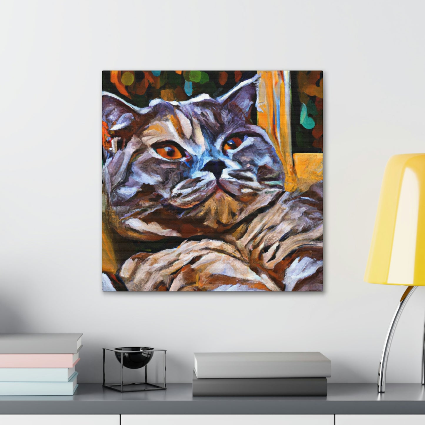 British Shorthair Impression - Canvas