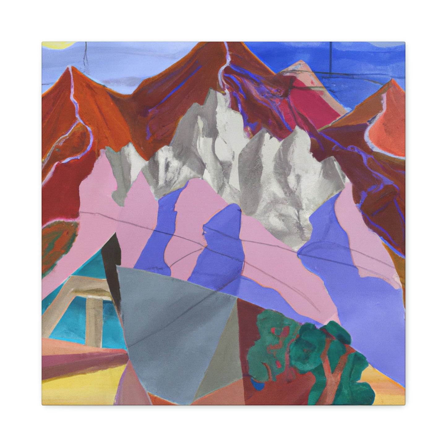 "Mountains of Imaginings" - Canvas