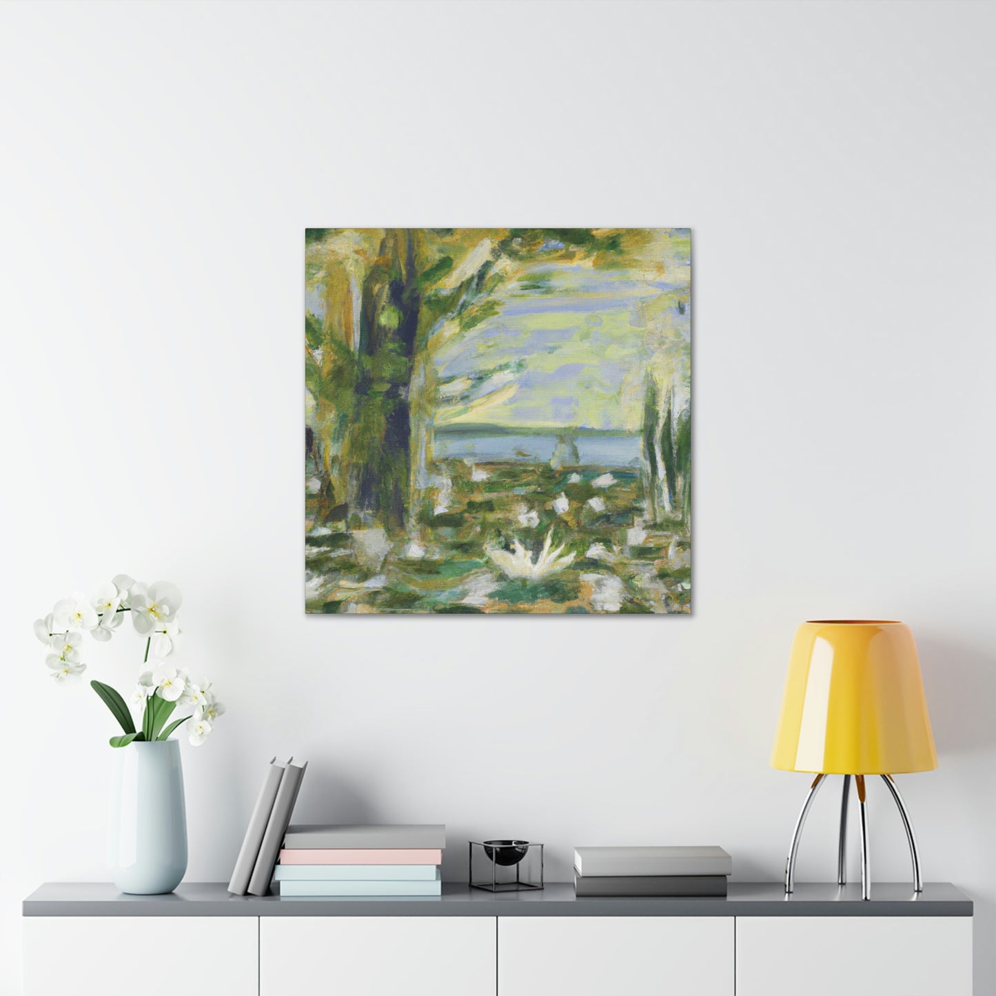 Lotus Mystical Embrace - Canvas