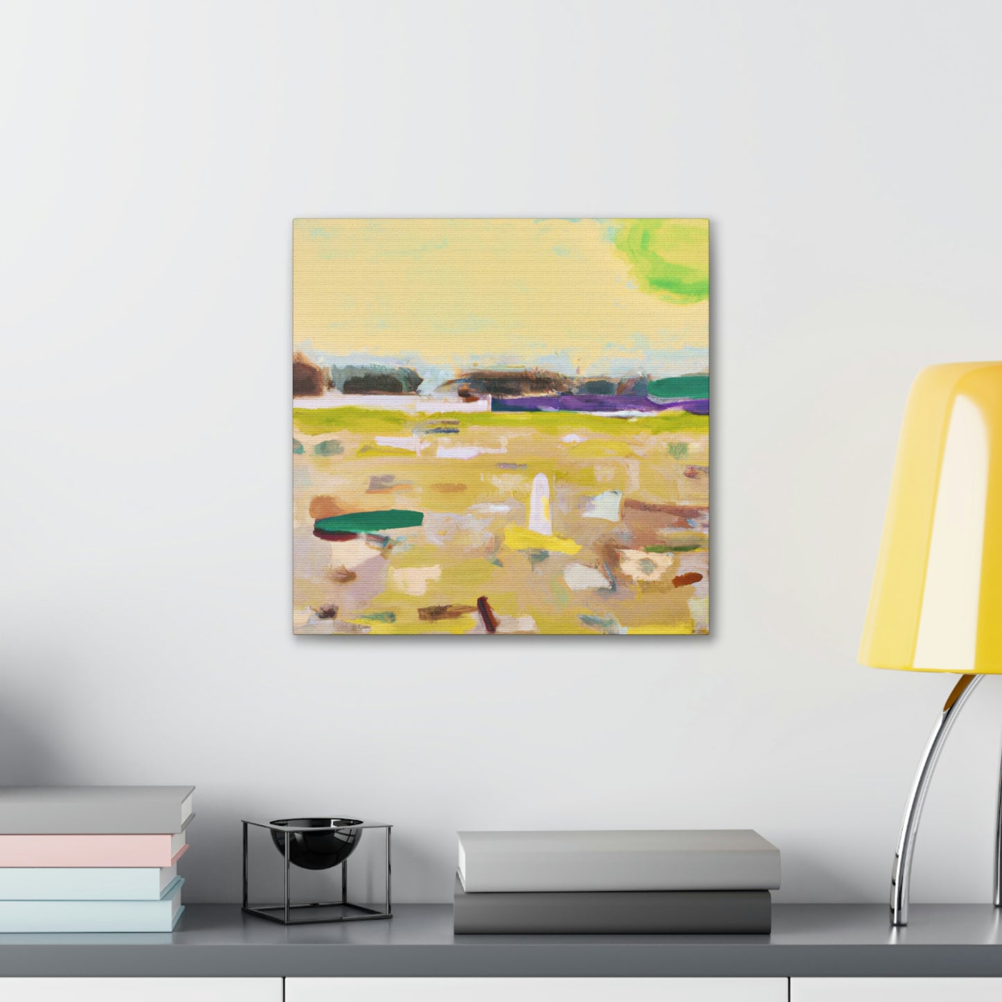 Bay Blissful Abstraction - Canvas