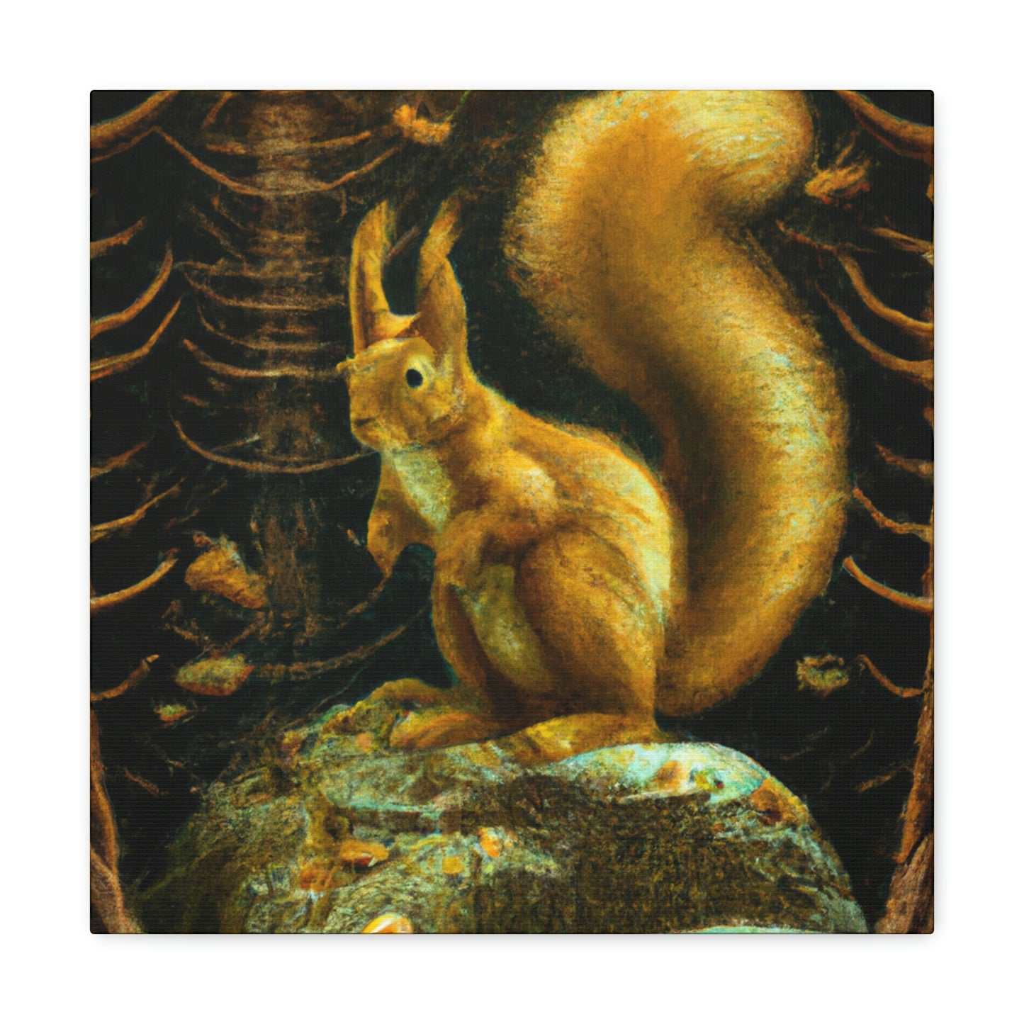 Squirrels in Splendor - Canvas