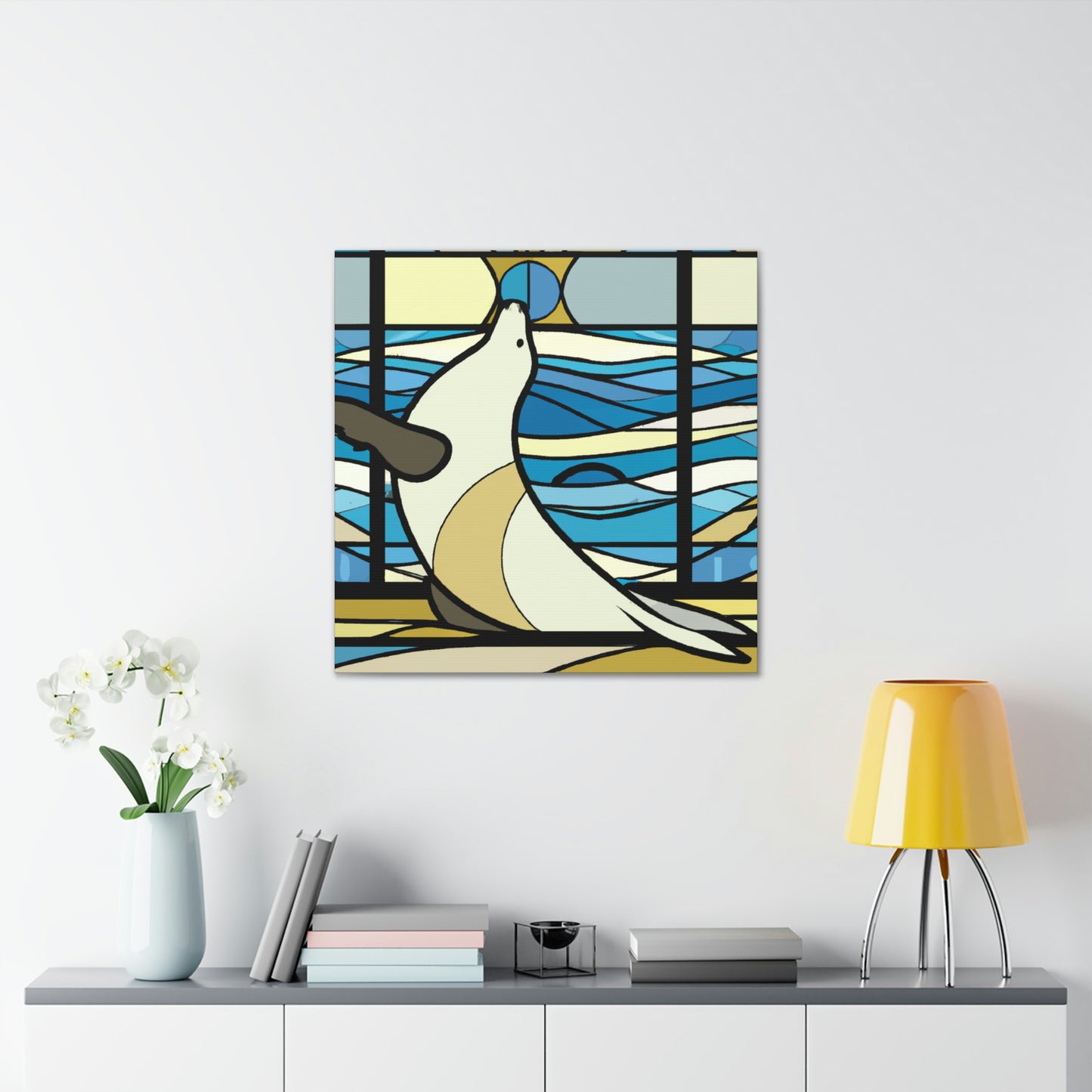 "Sea Lion Symbolizing Splendor" - Canvas