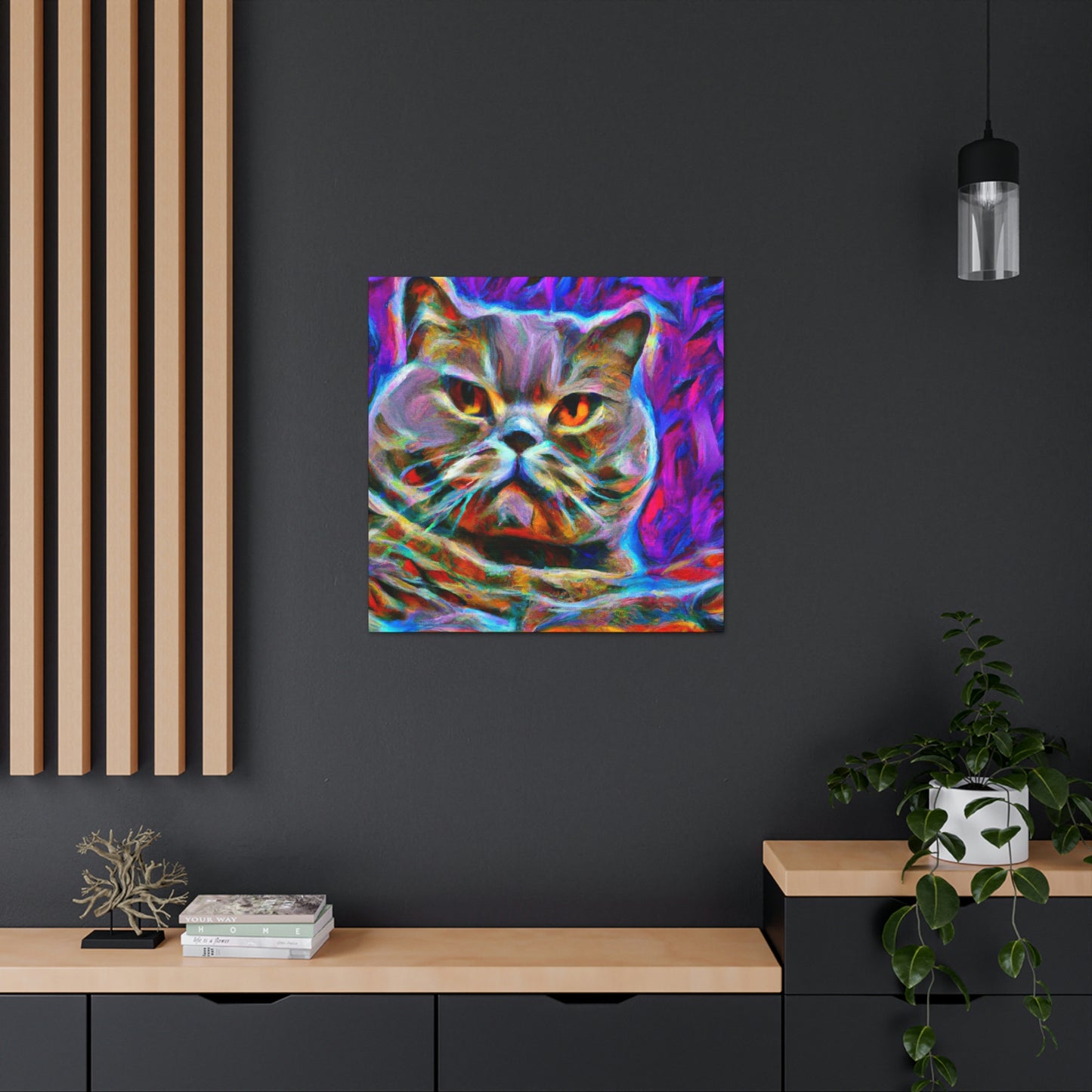 Regal British Shorthair - Canvas