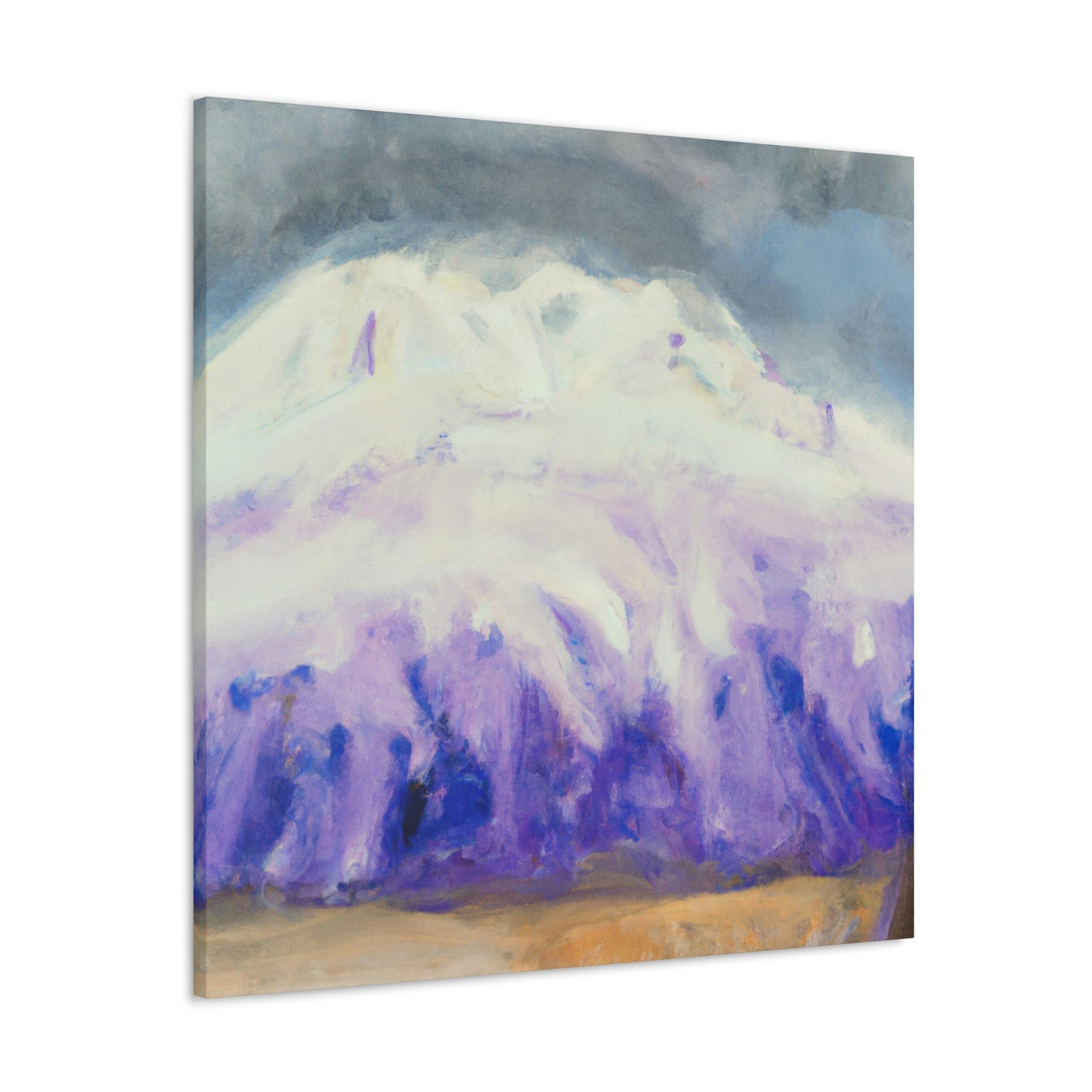 "Snowy Mountain Majesty" - Canvas