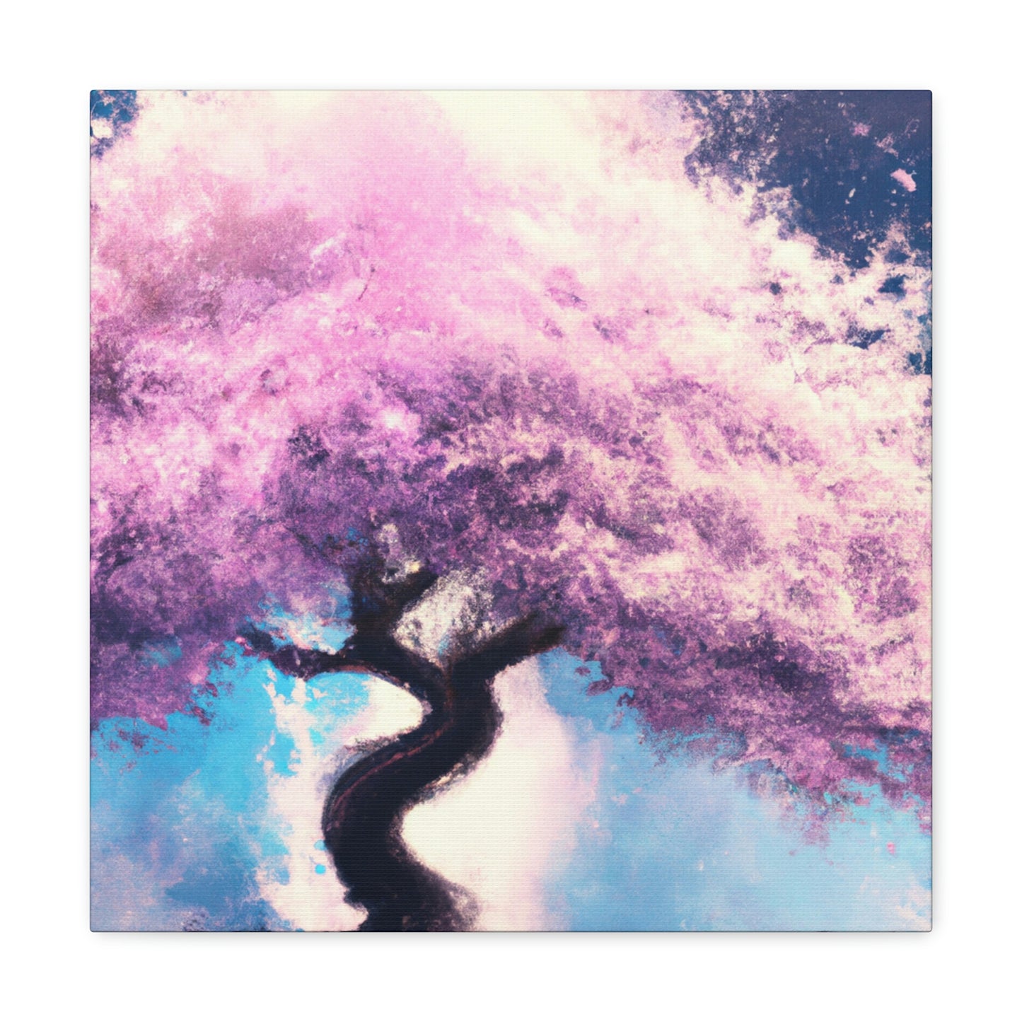 "Cherry Blossom Wonderment" - Canvas