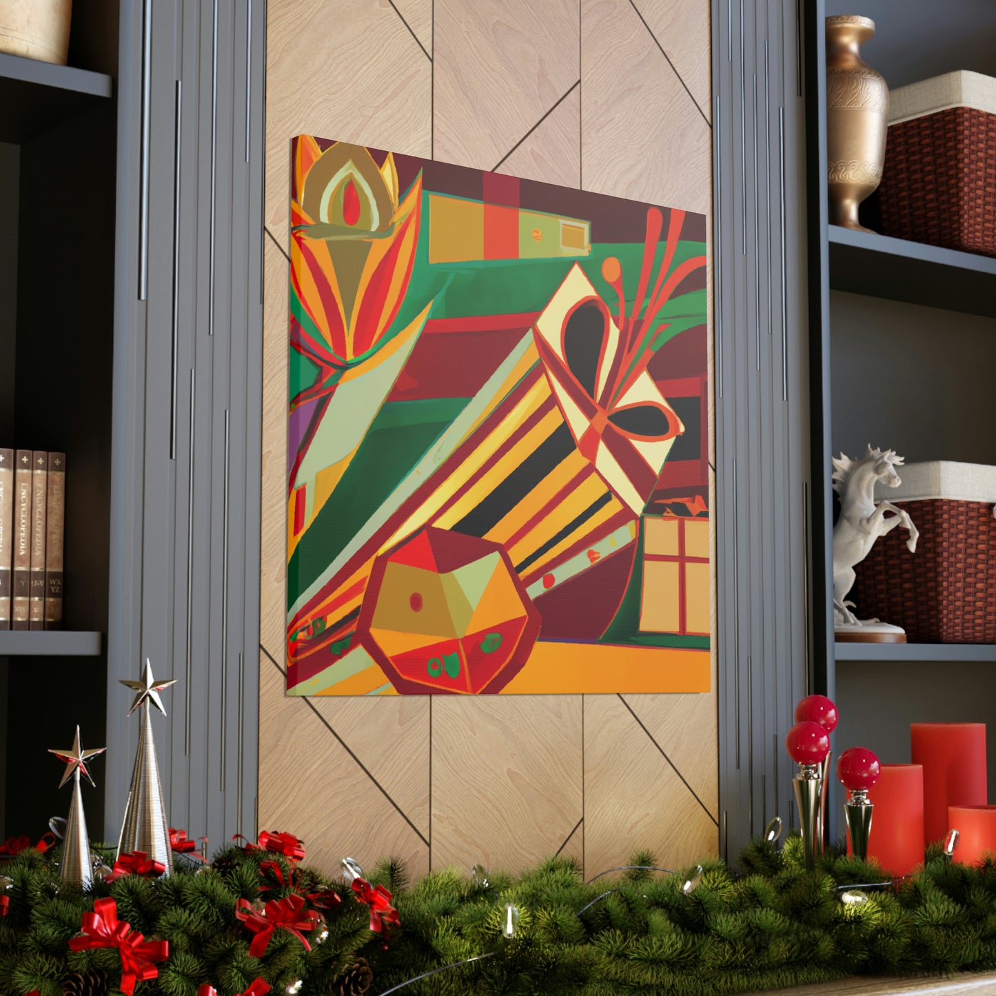 Presents in Art Deco - Canvas