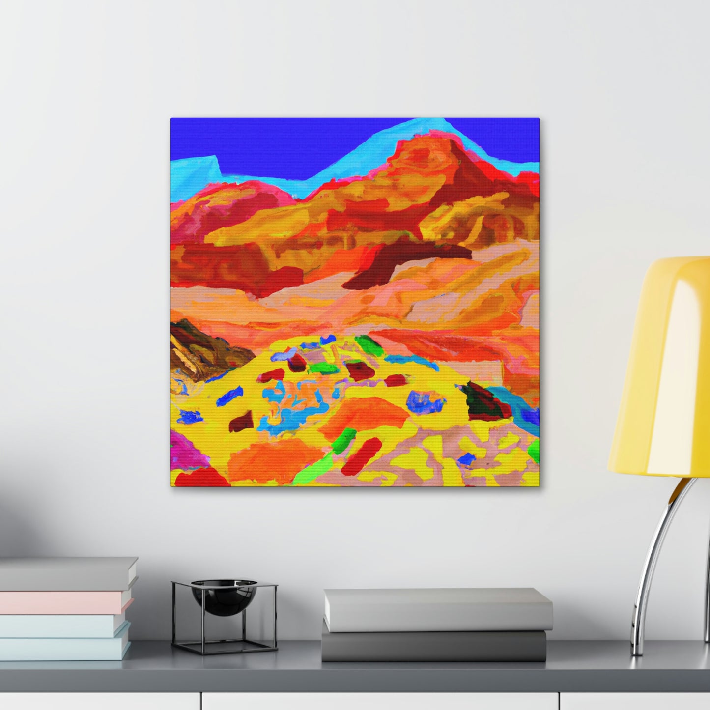 Desert of Colorful Hues - Canvas