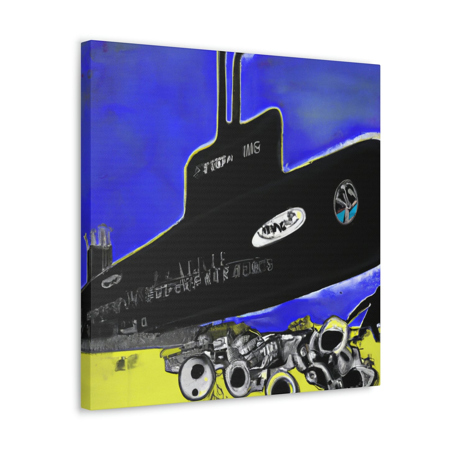 Submarine Underwater Dream - Canvas