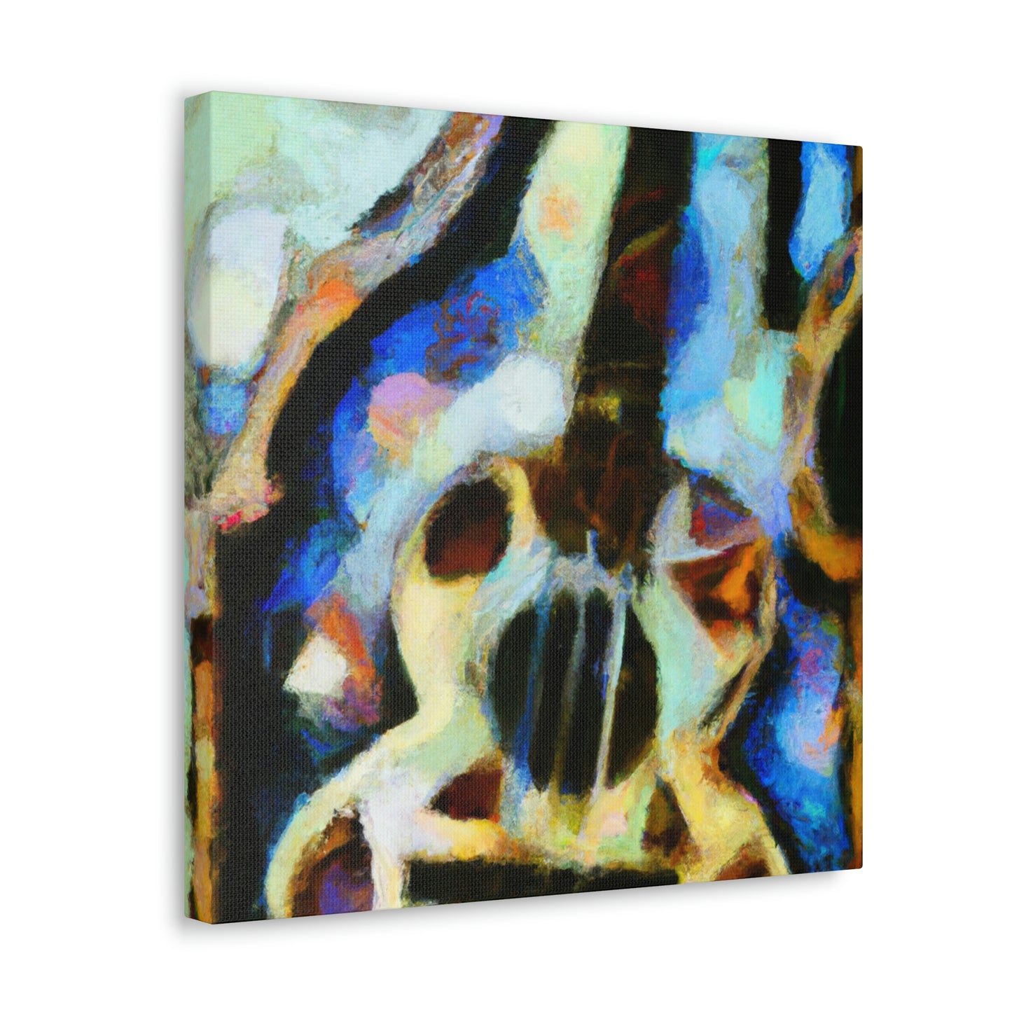 "Mandolin at Midnight Melancholy" - Canvas