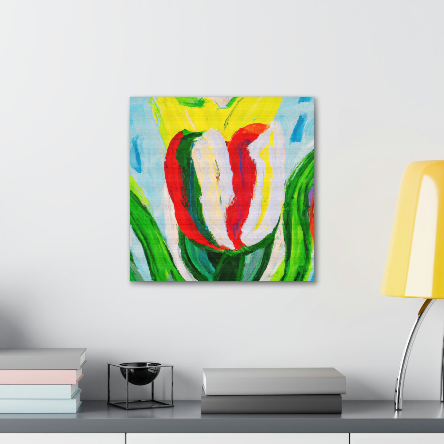 "Tulip Dance of Color" - Canvas