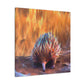 "Echidna's Hidden Beauty" - Canvas