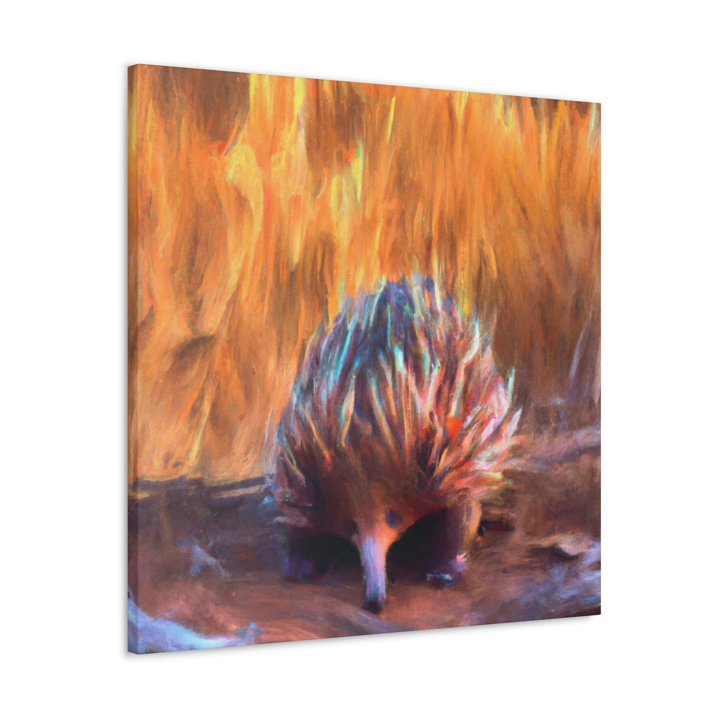 "Echidna's Hidden Beauty" - Canvas