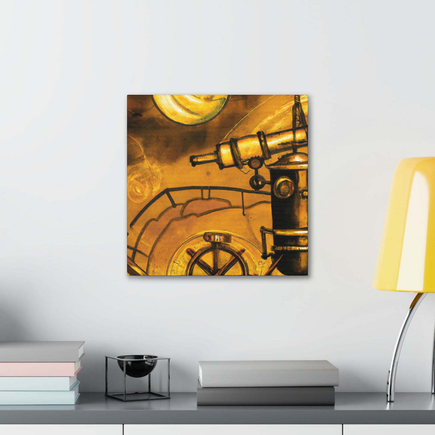 "The Clockwork Cosmos" - Canvas