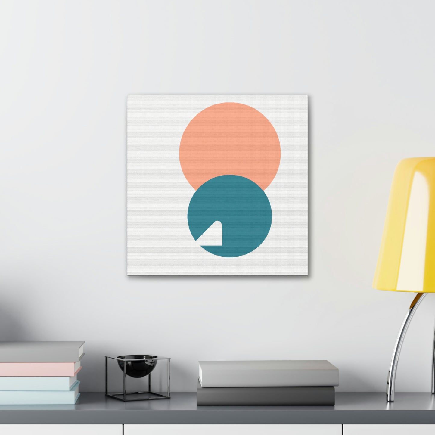 "Peaceful Minimalist Calm" - Canvas