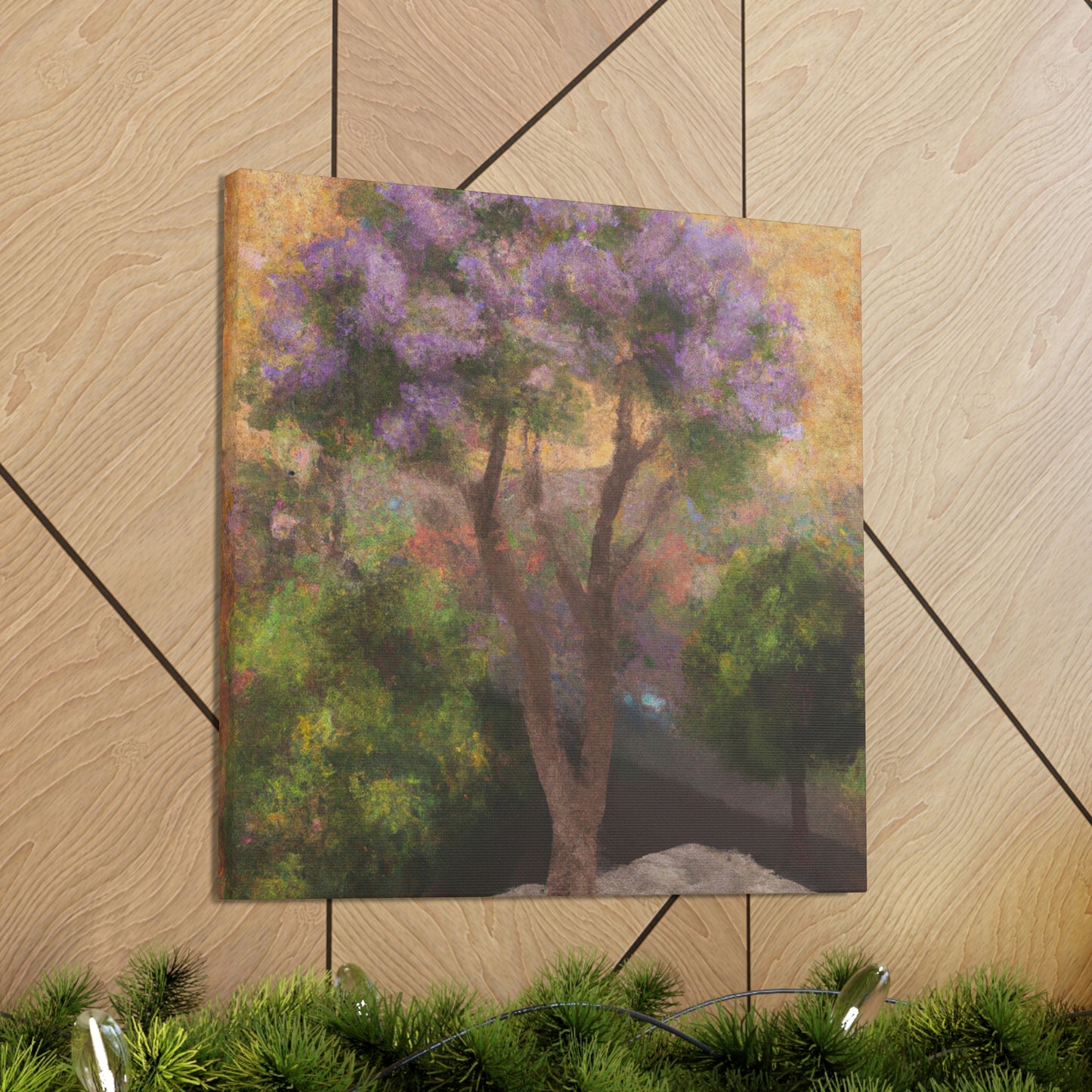 Jacaranda Tree Magic - Canvas