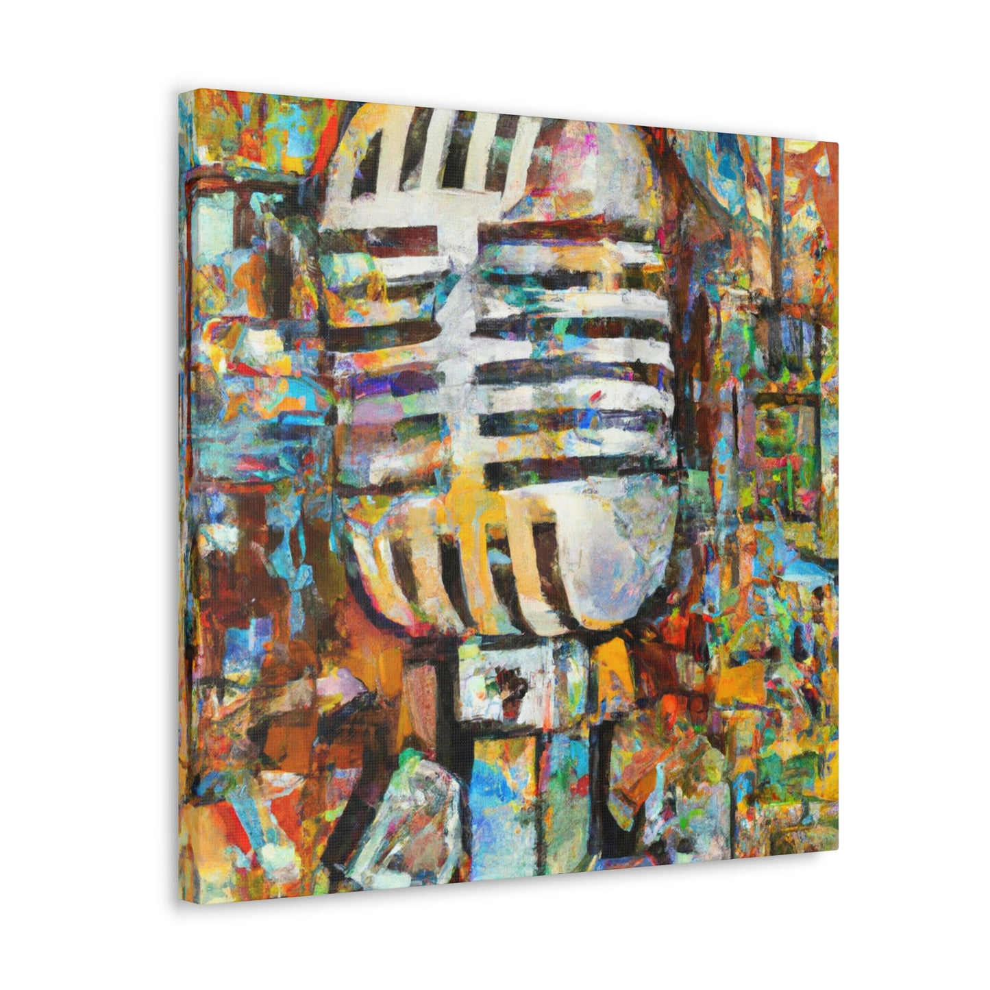 "Sing A Song Microphone" - Canvas