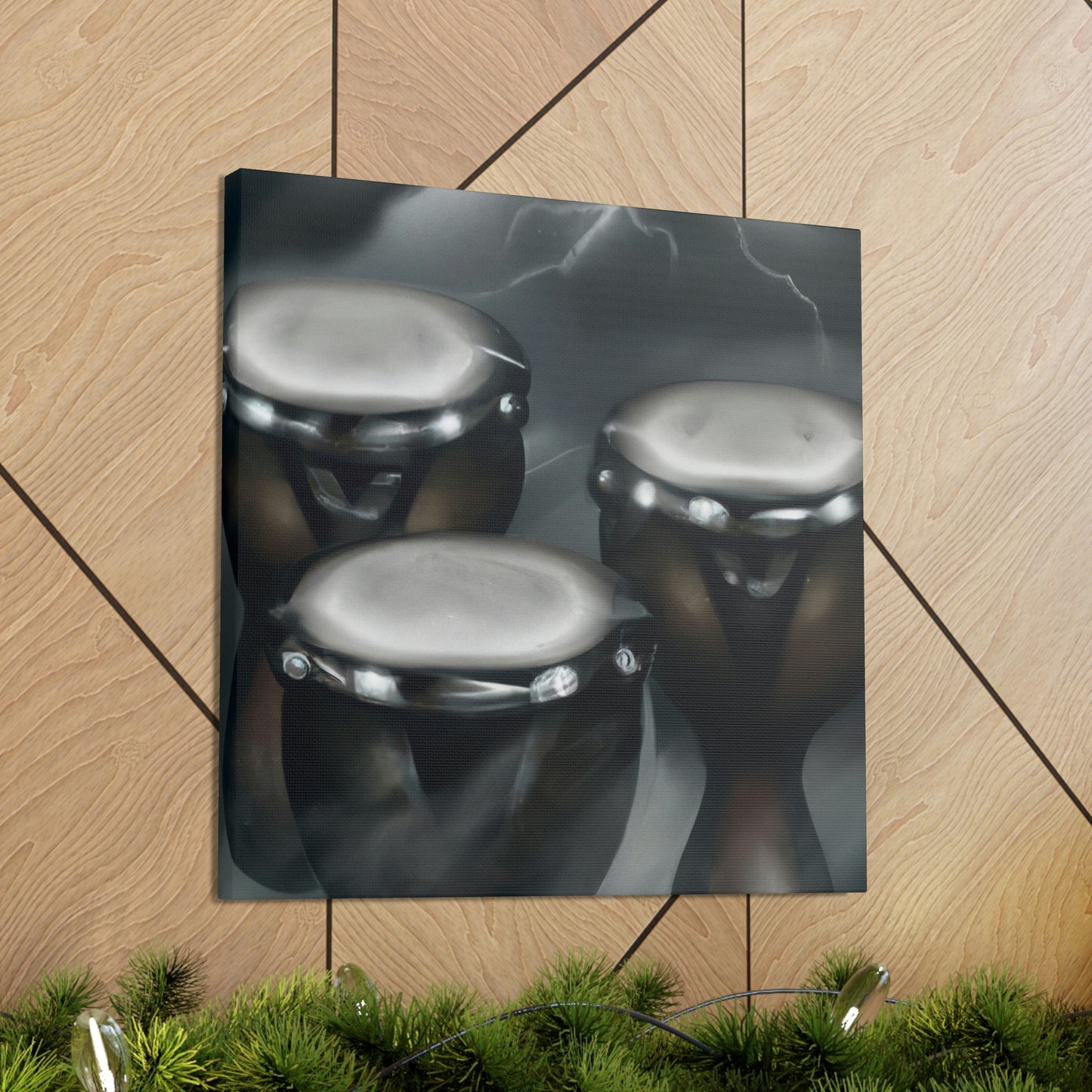 "Bongos By Moonlight" - Canvas