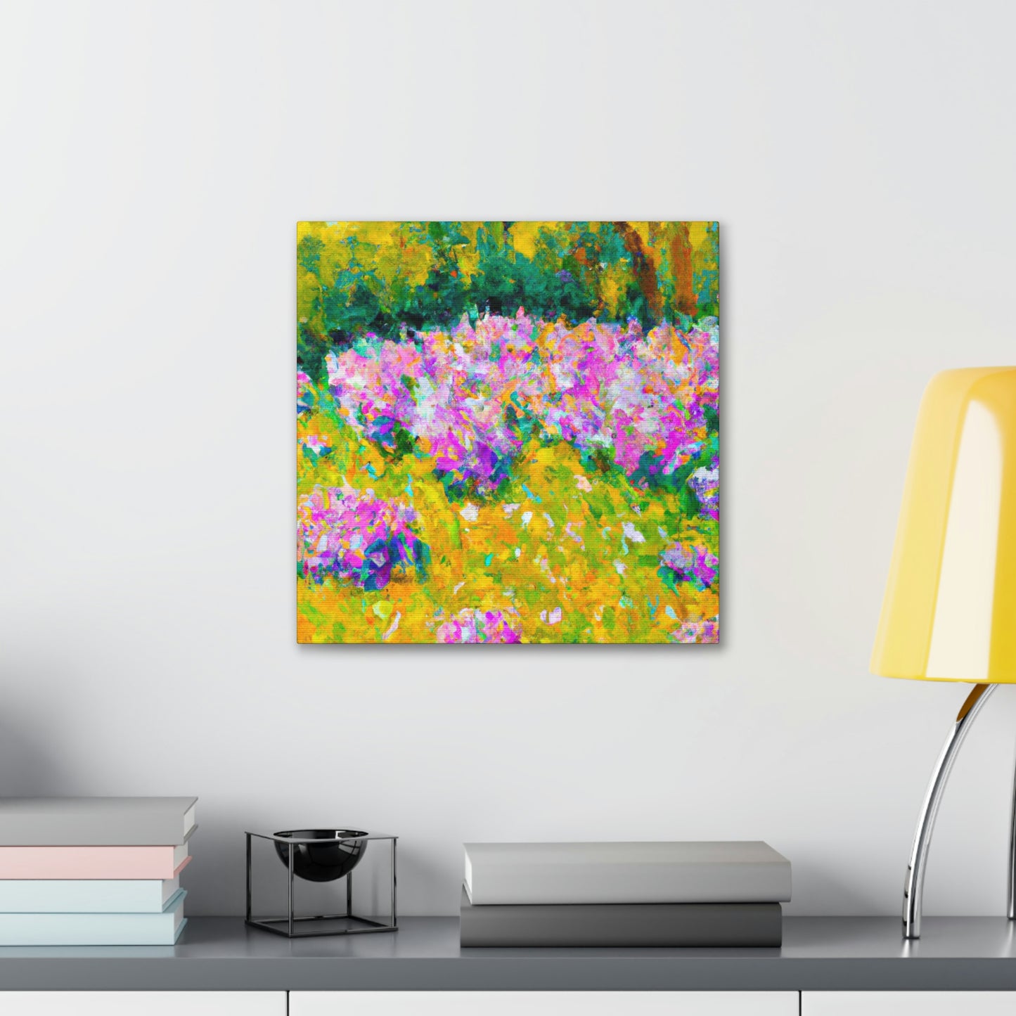 "Dancing Light Irises" - Canvas