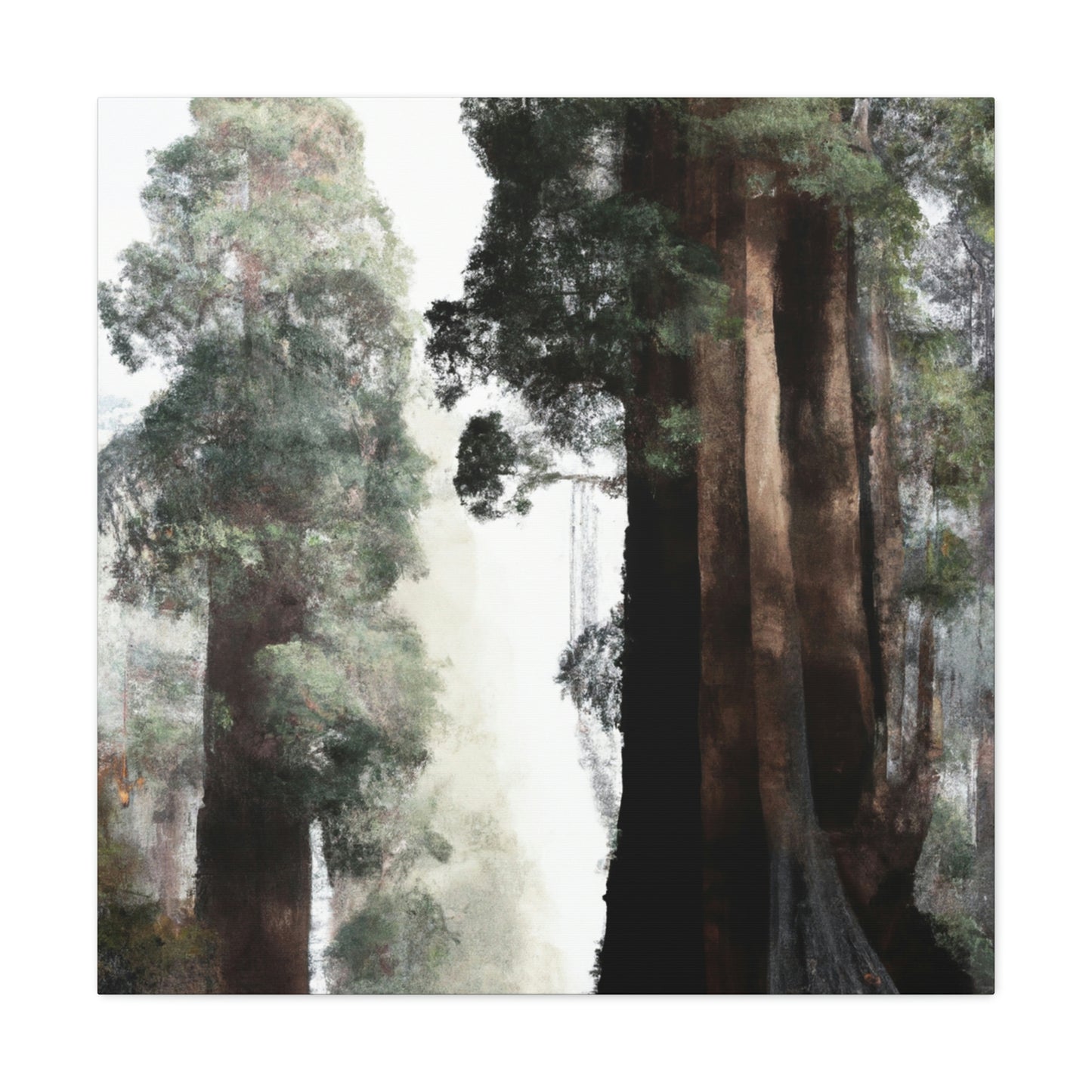 Giant Sequoia Reflection - Canvas