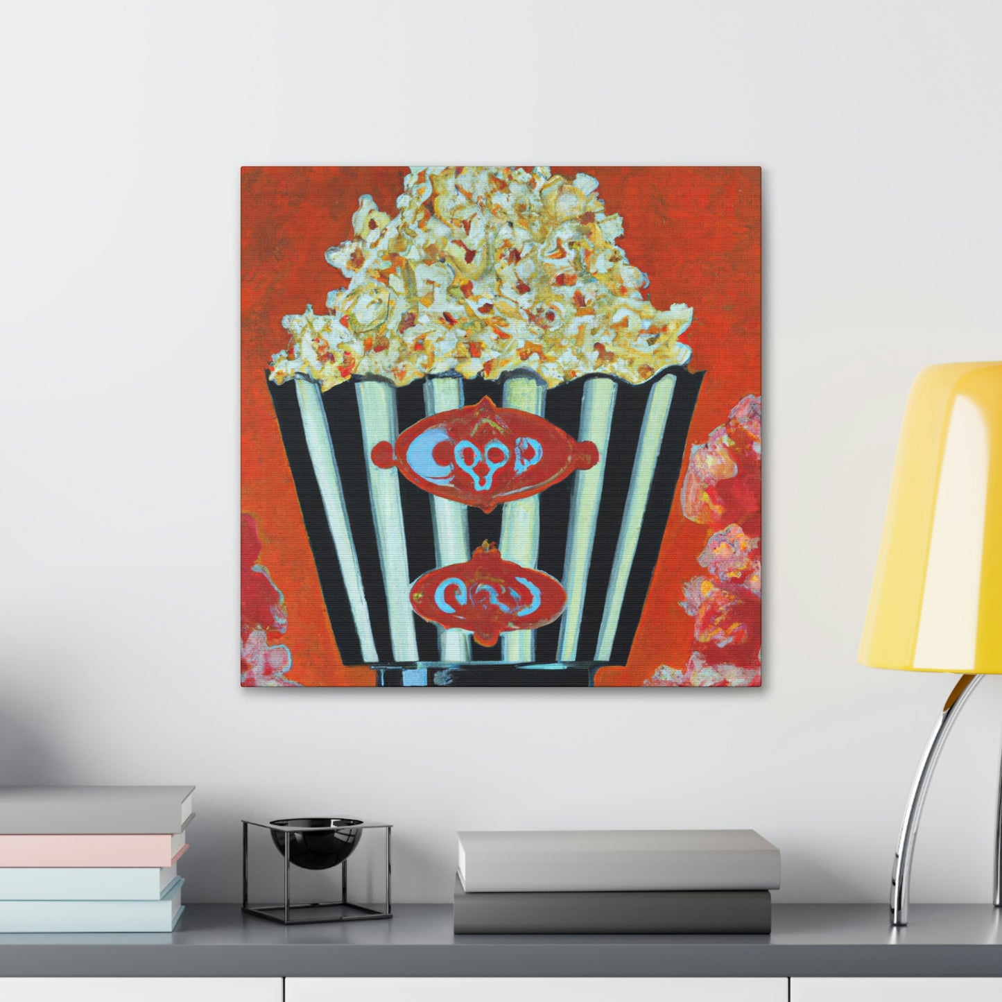 "Surreal Seas of Popcorn" - Canvas