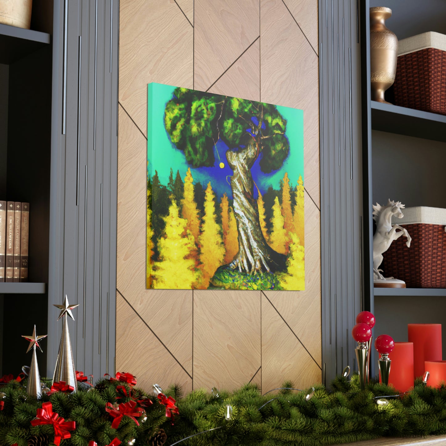 Cedars in Dreamland - Canvas