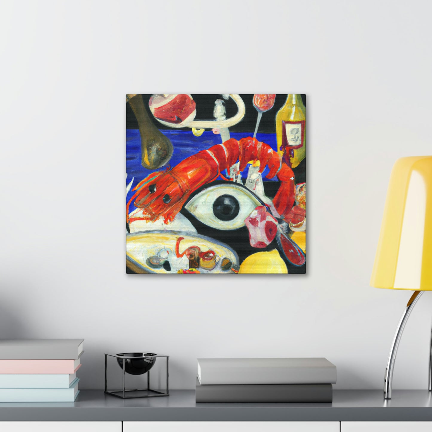 Seafood Dreamscape. - Canvas