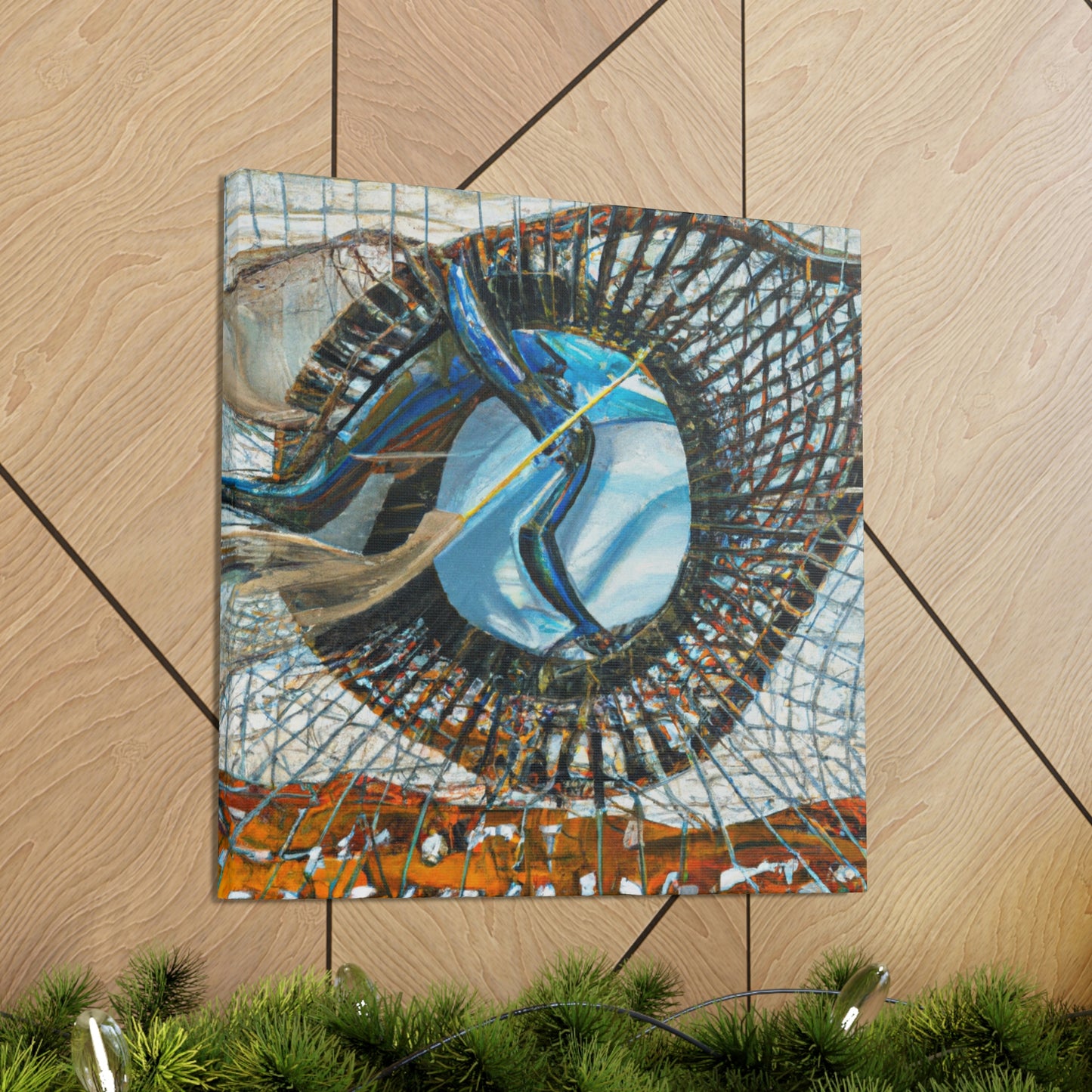 Fishing Nets Elegance - Canvas