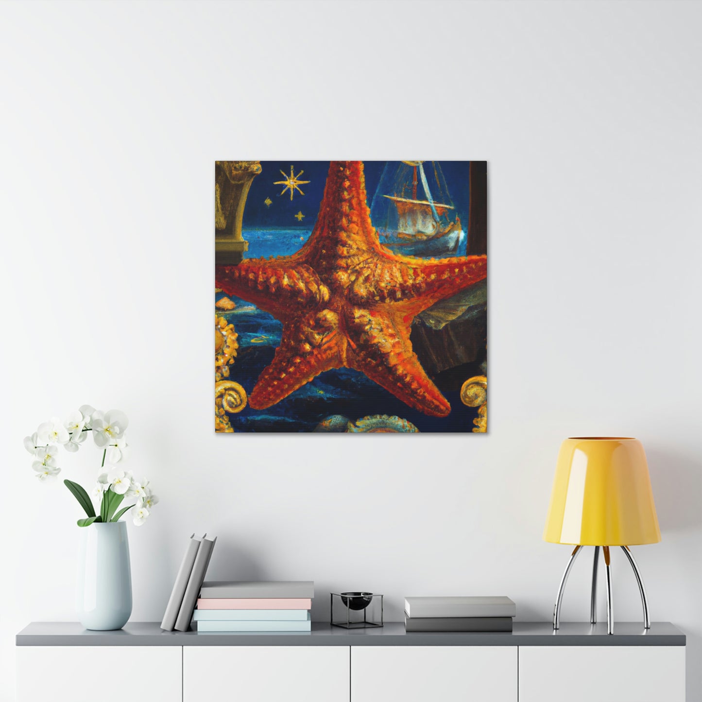 Nautical Starfish - Canvas - Canvas