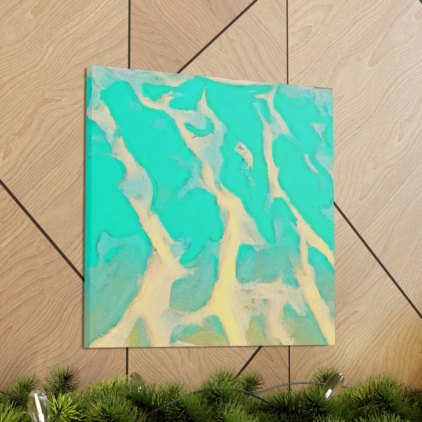 Sandy Beaches Ablaze - Canvas