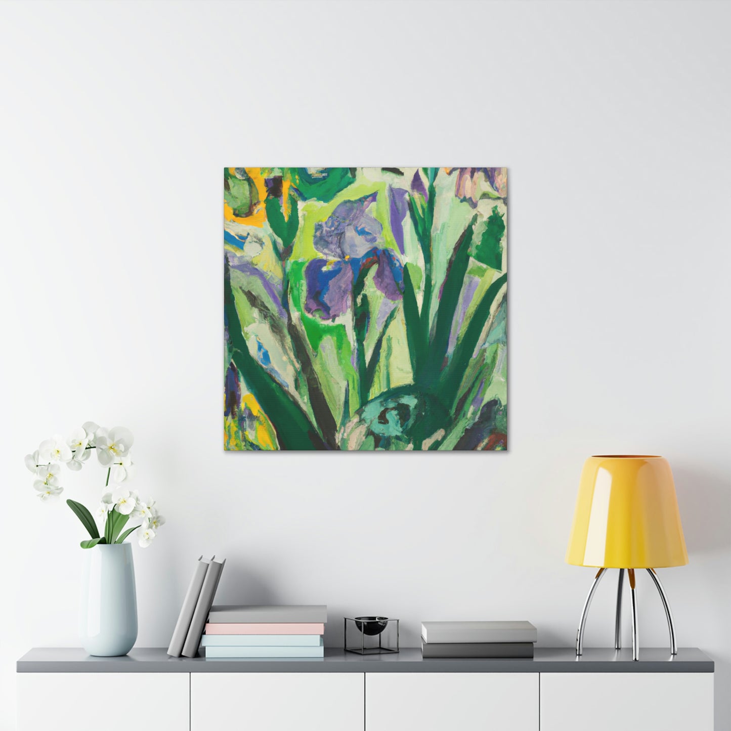 Iris and Expressionism - Canvas