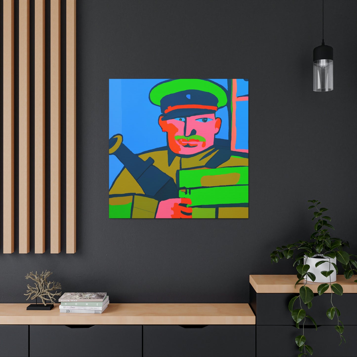 Gunner in Fauvism - Canvas