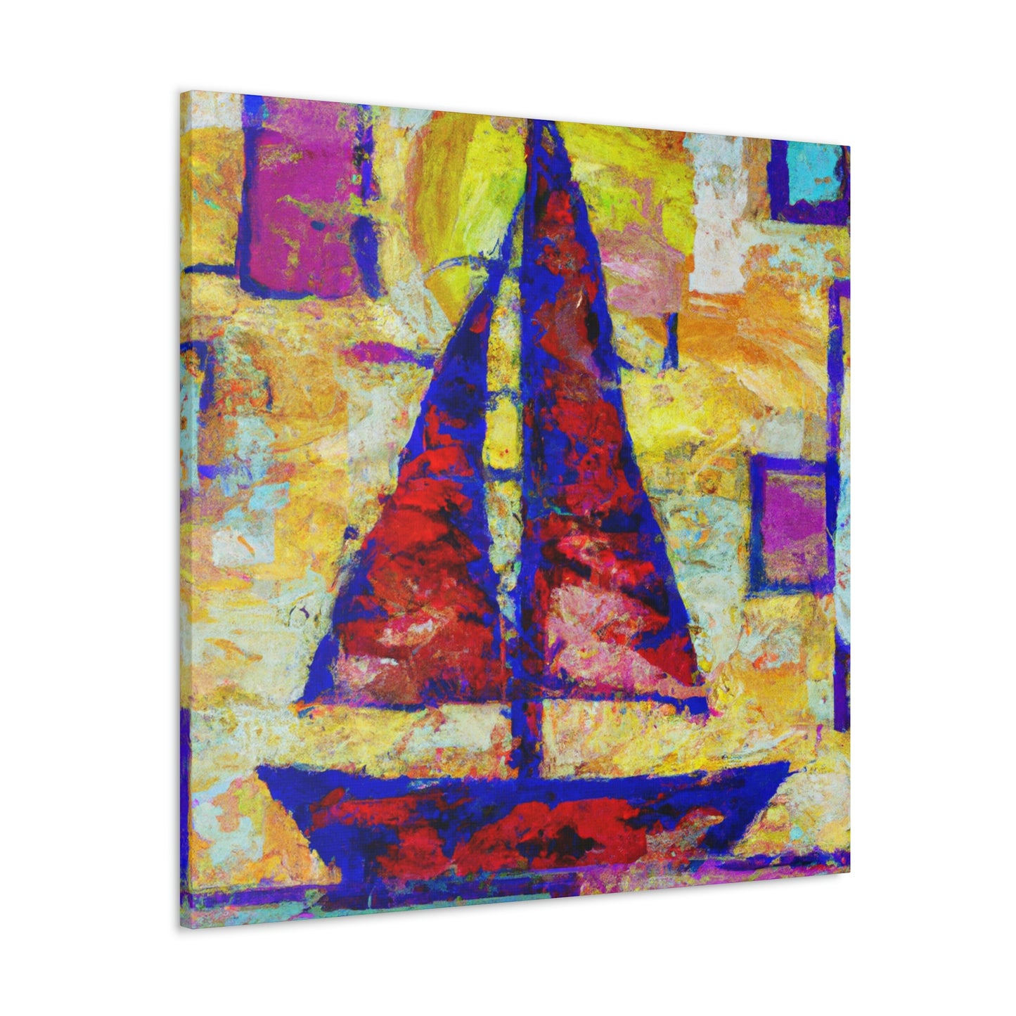 Sailboat on the Horizon - Canvas