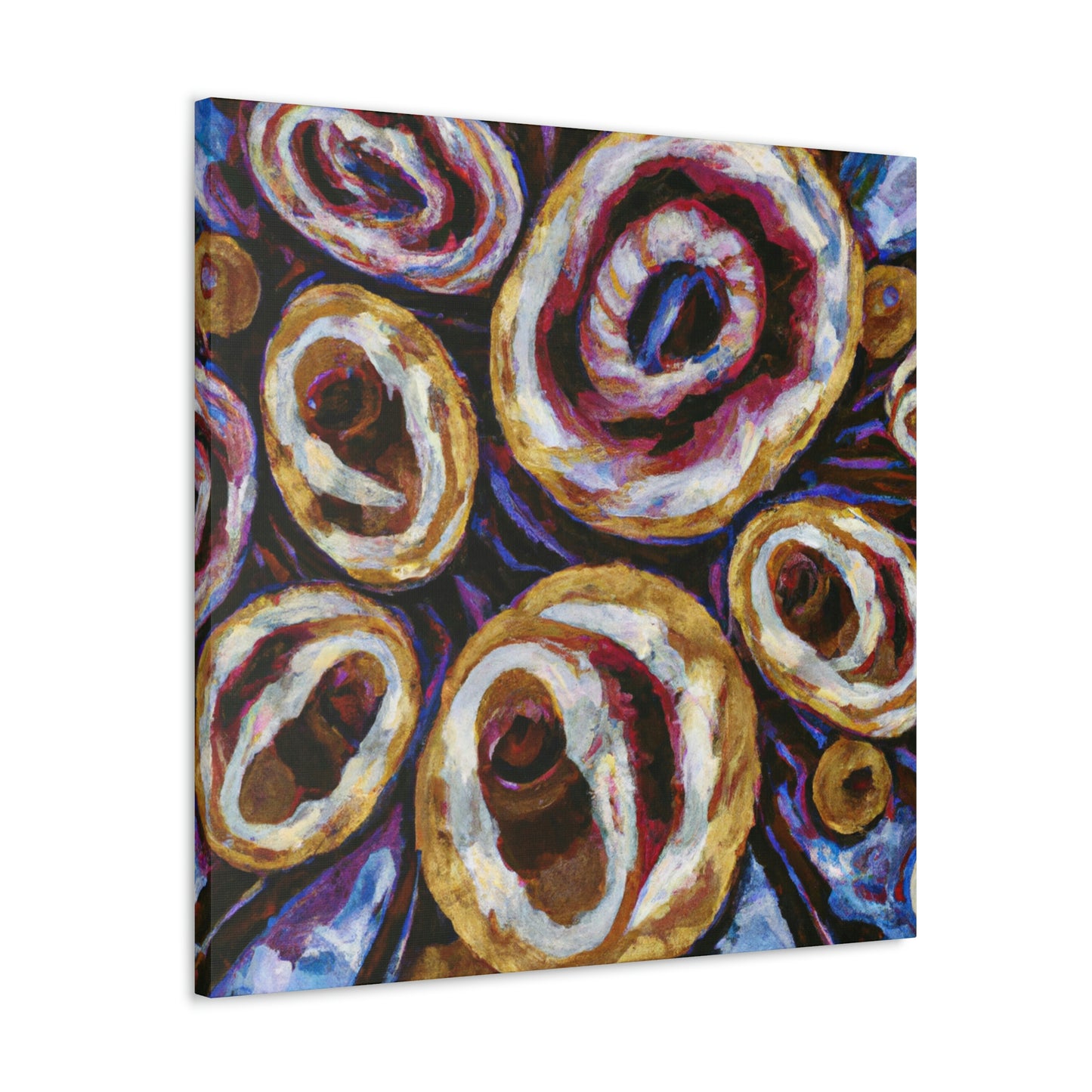 "Pastries In Colorful Hues" - Canvas