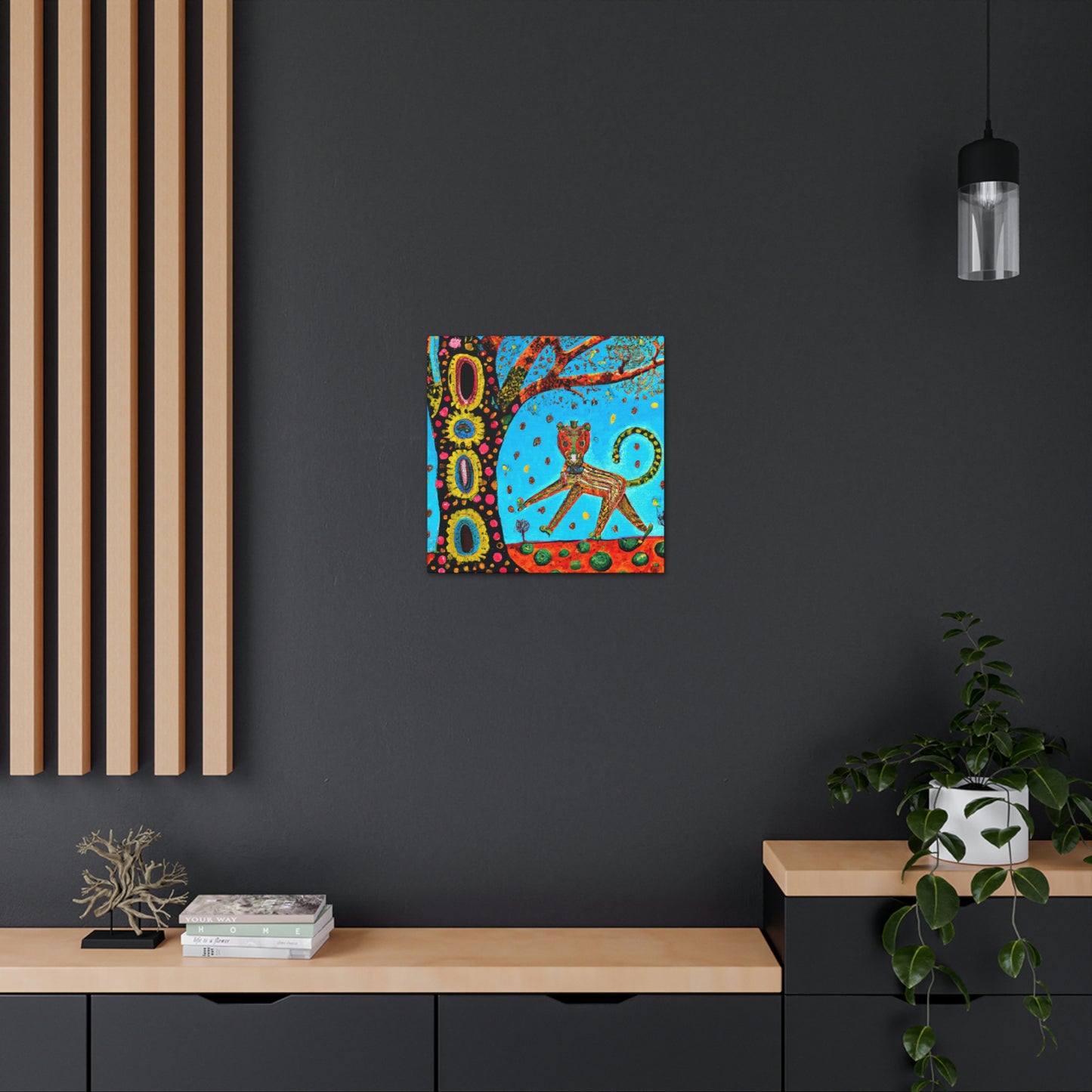 Leopard in the Wild - Canvas