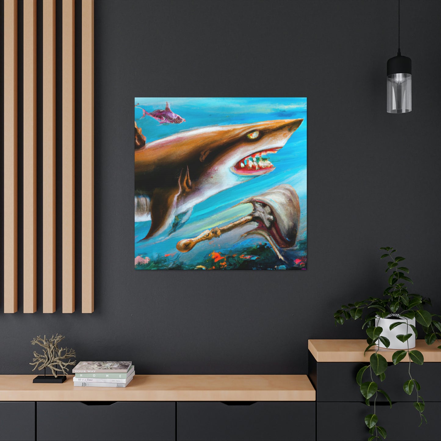 Shark Surrealism Dream - Canvas