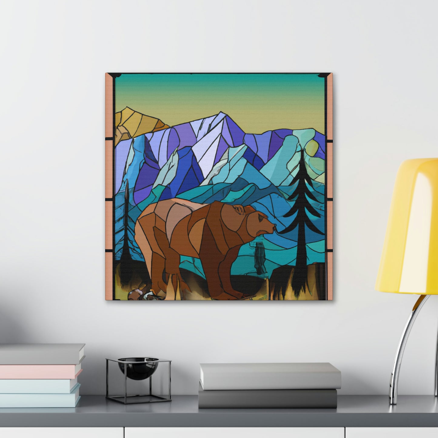 Bear of Gleaming Gold - Canvas