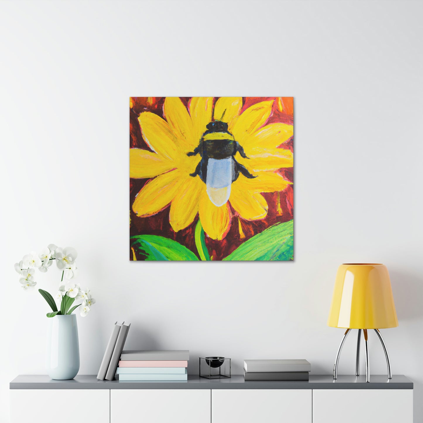 "Bumblebee in Bloom" - Canvas