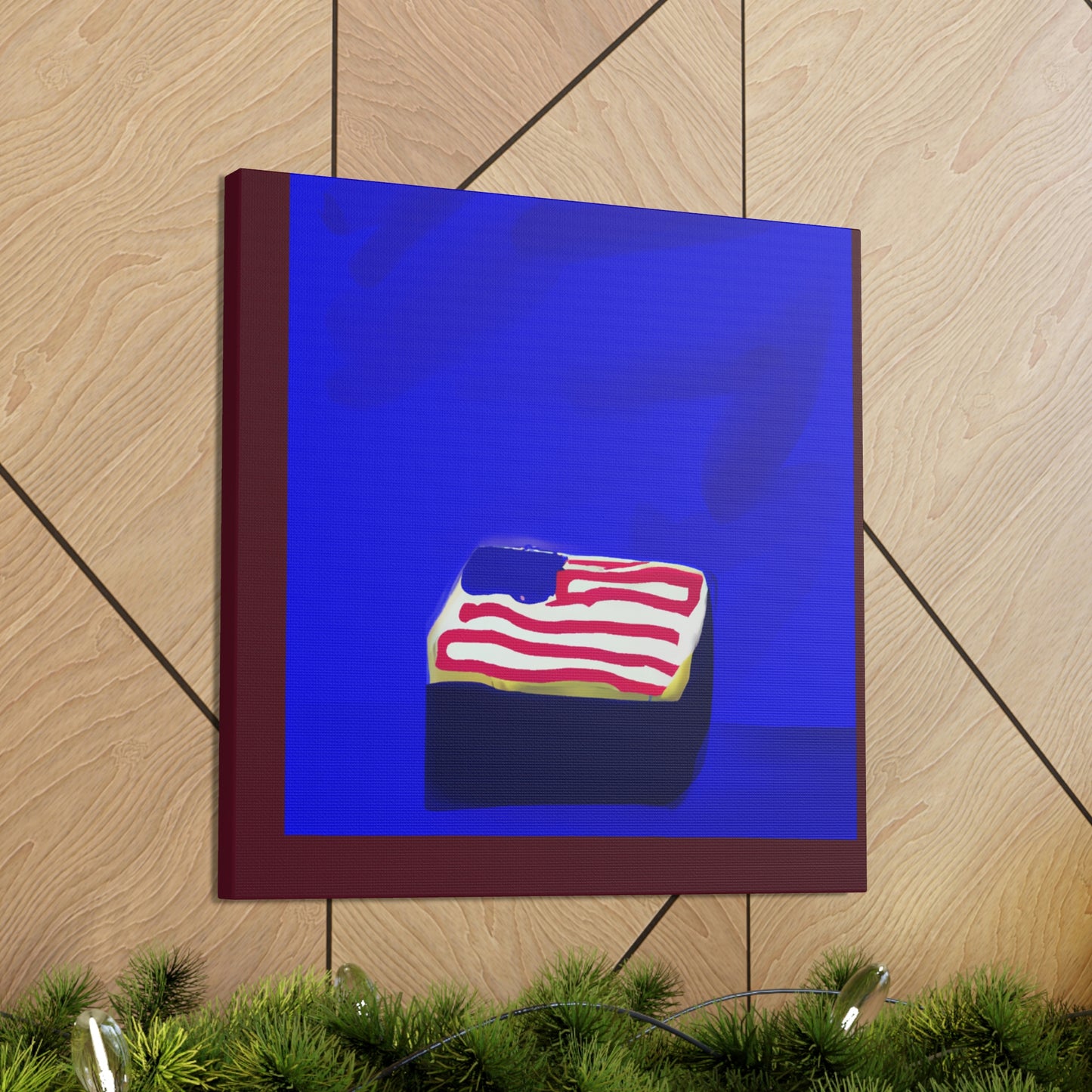 Red, White, Blue. - Canvas