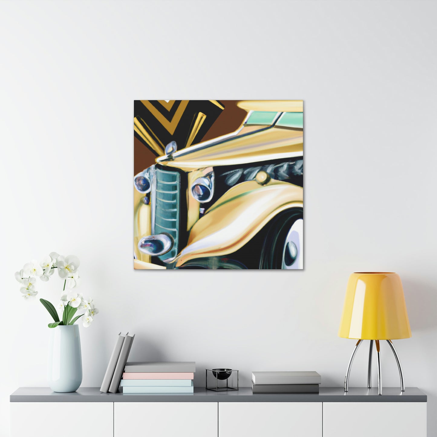 "Classic Auto Splendor" - Canvas