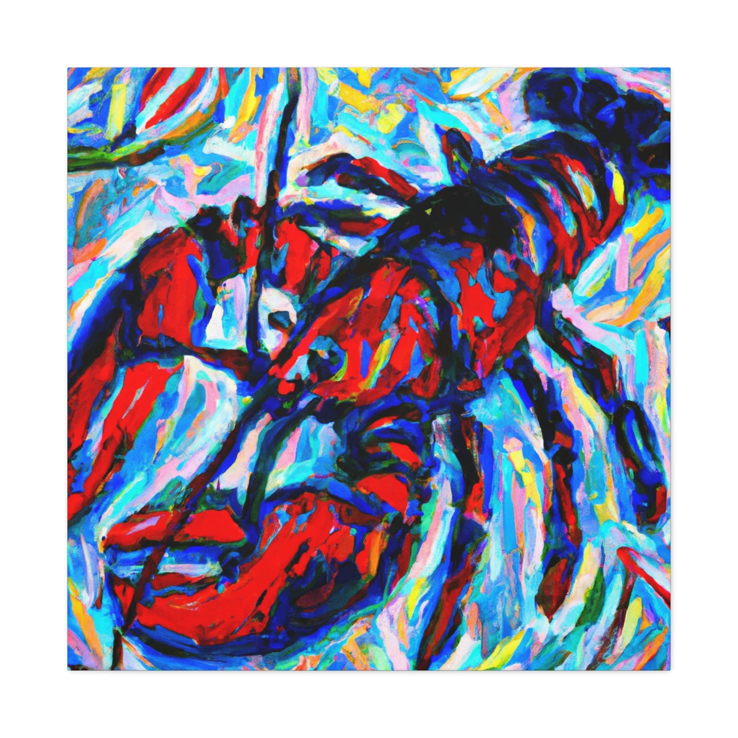 Lobster's Expressionist Dream - Canvas