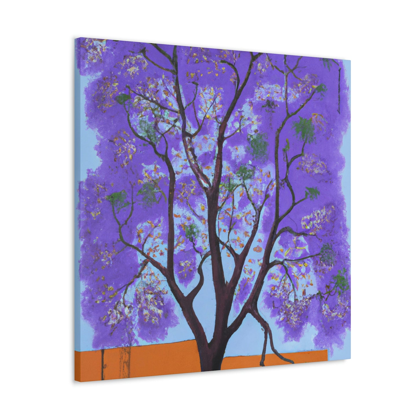 Cascading Jacaranda Joy - Canvas