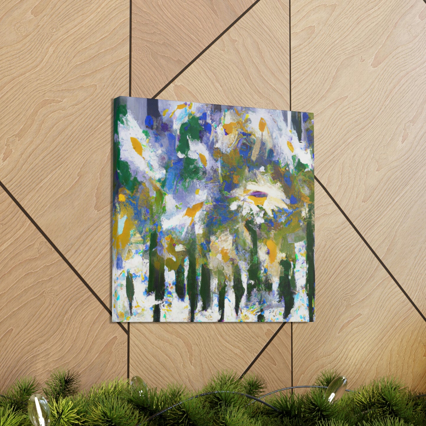 Daisy in Abstraction - Canvas