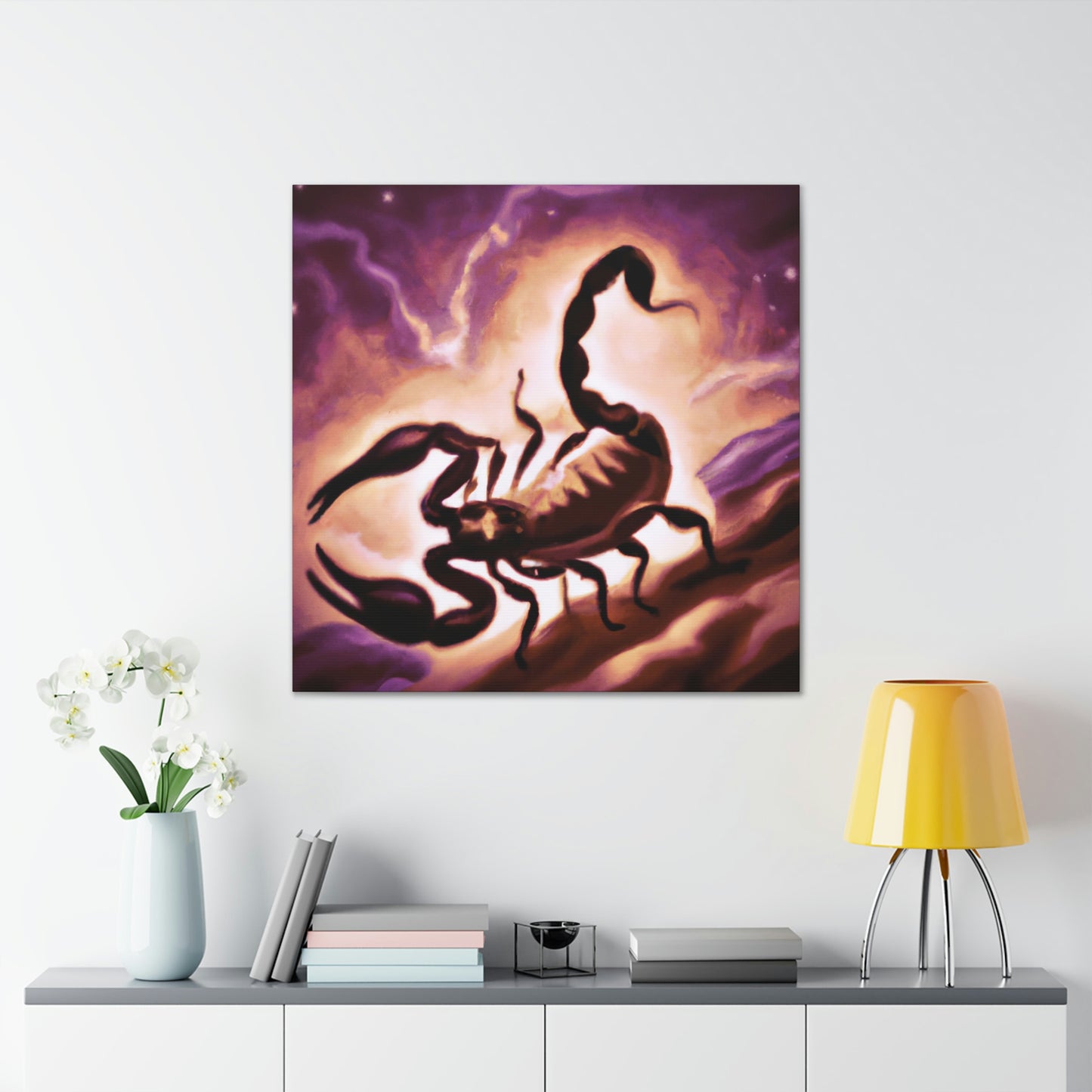 Scorpion Art Deco - Canvas