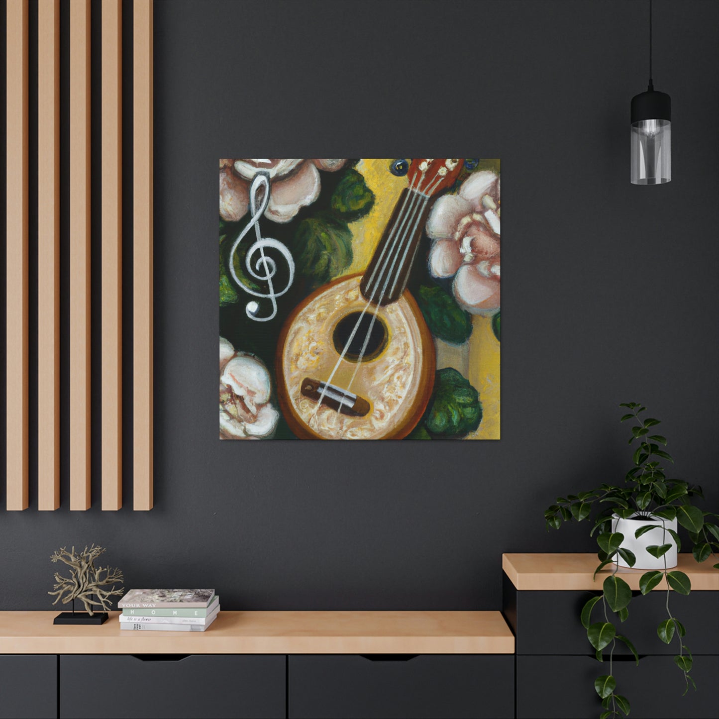 The Muse's Ode to Nature - Canvas